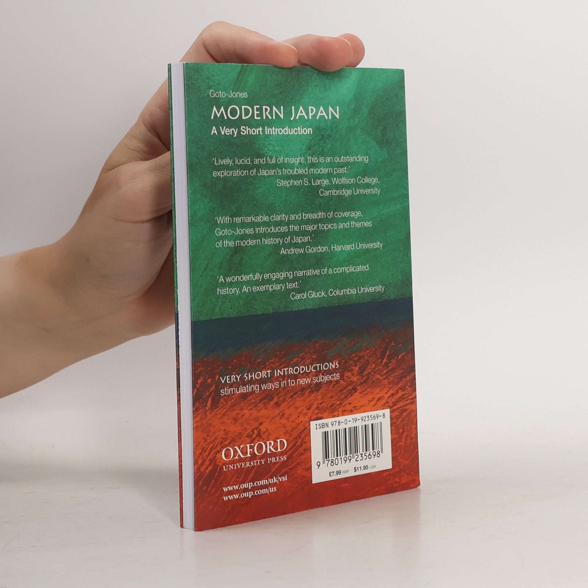 Christopher Jones Modern Japan a very short introduction