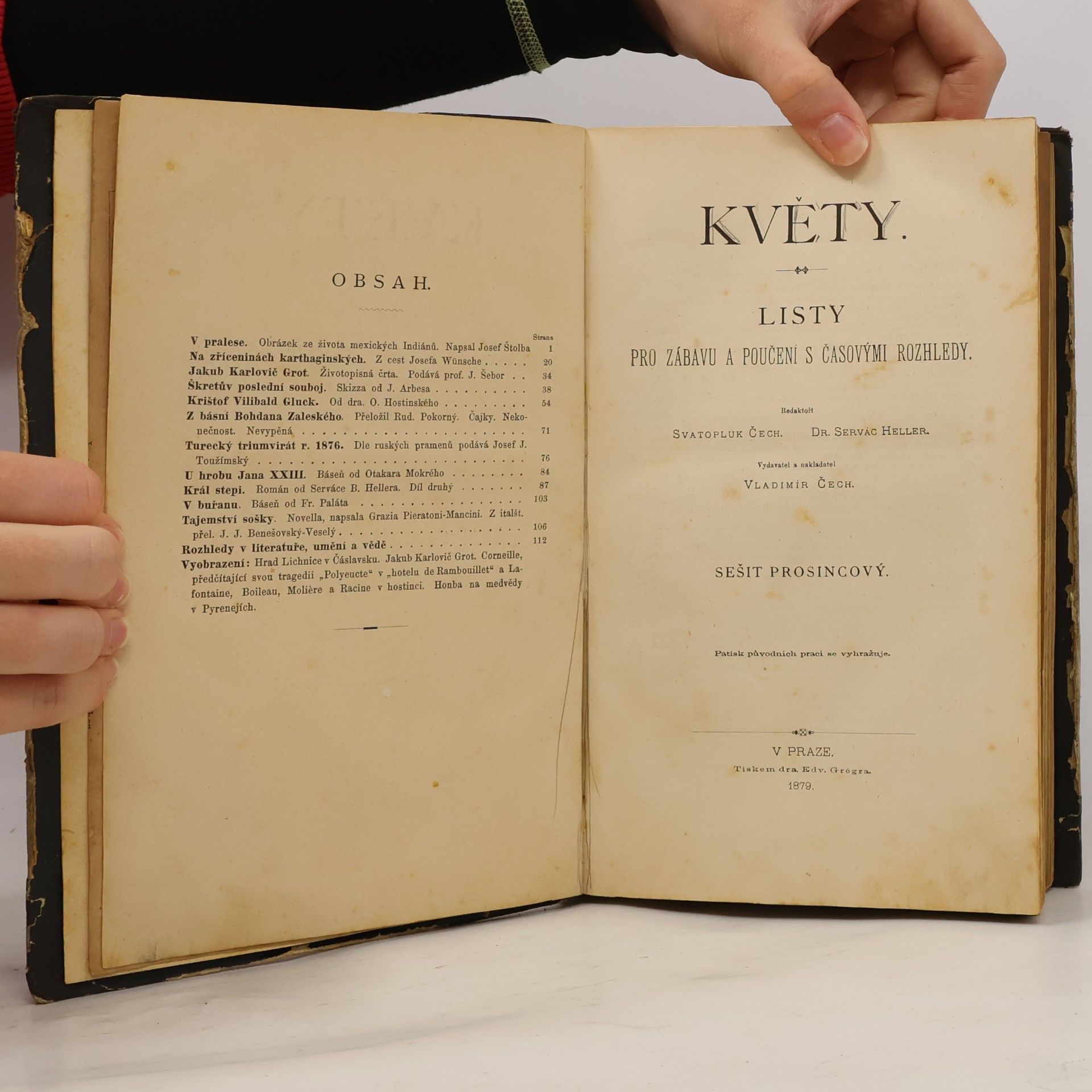 Svatopluk Čech Květy