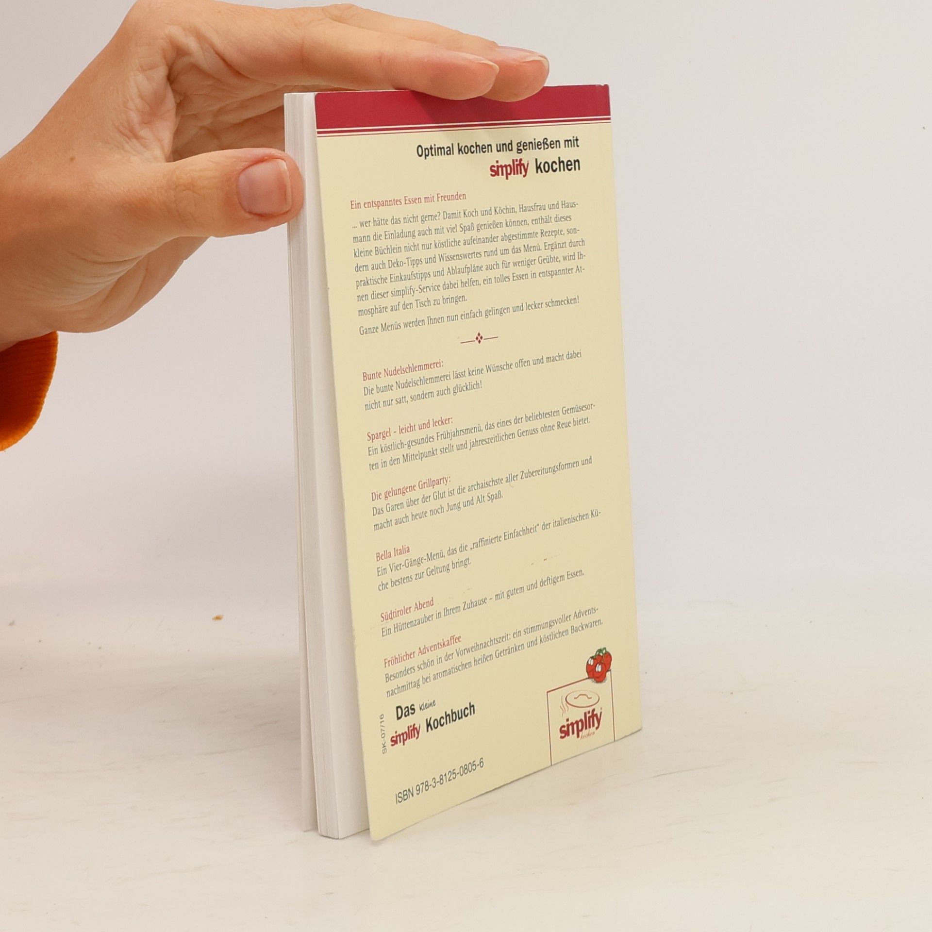 Evelyn Boss Das kleine Simplify-Kochbuch