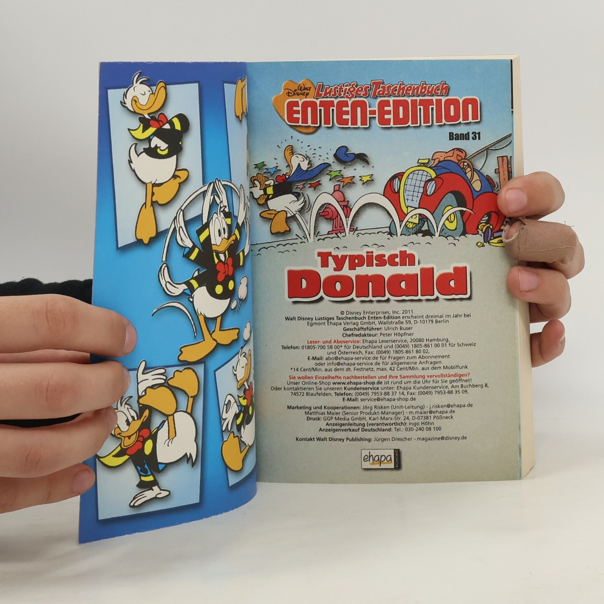 Walt Disney Lustiges Taschenbuch 31. Typisch Donald