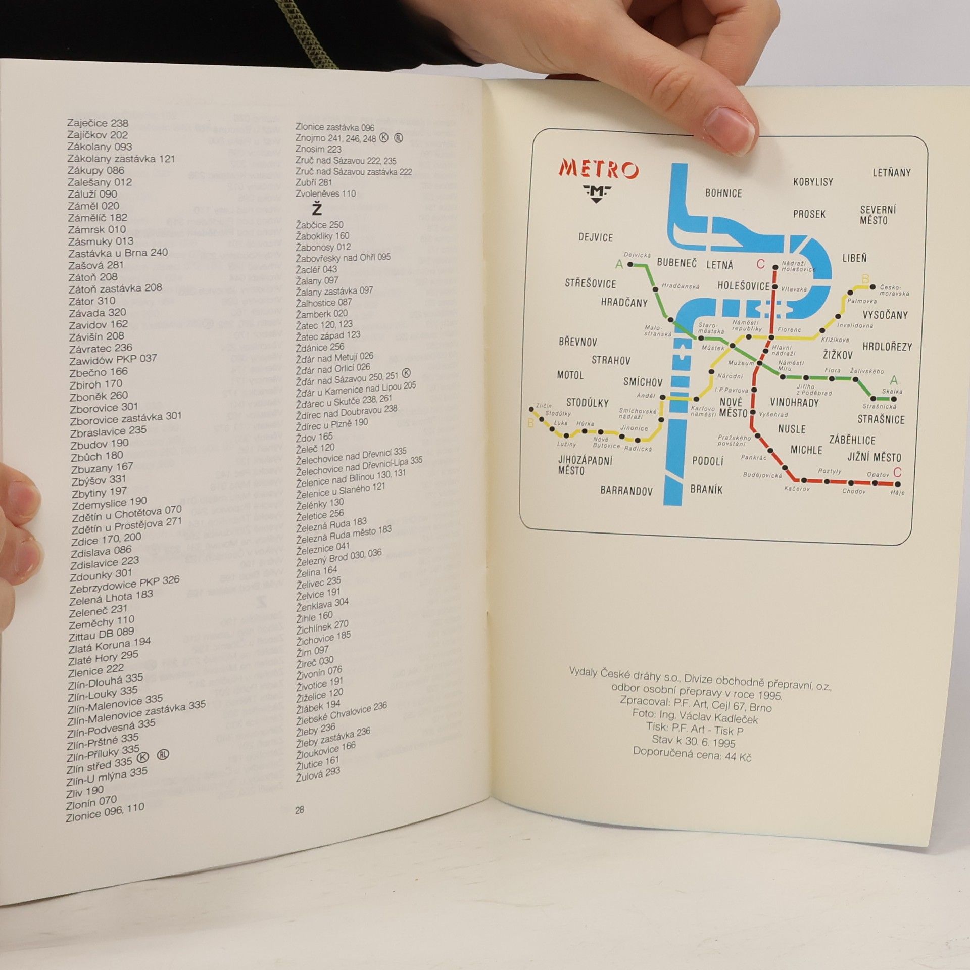 Autorenkollektiv Železniční mapa České republiky a Evropy