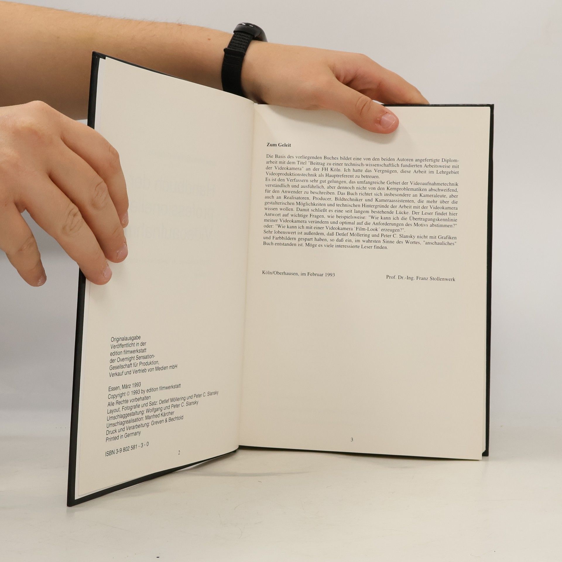 Detlef Möllering Handbuch der professionellen Videoaufnahme