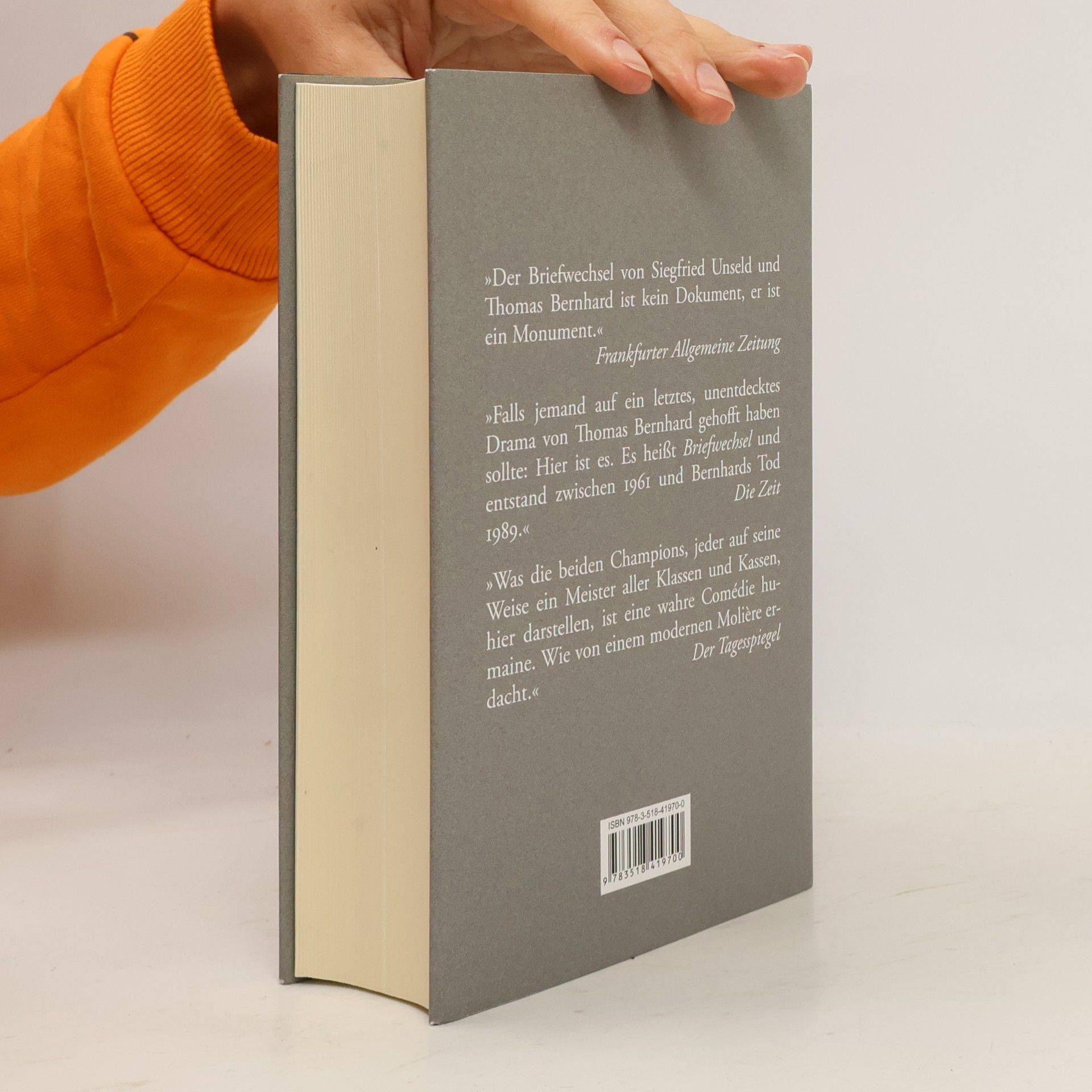 Thomas Bernhard Der Briefwechsel