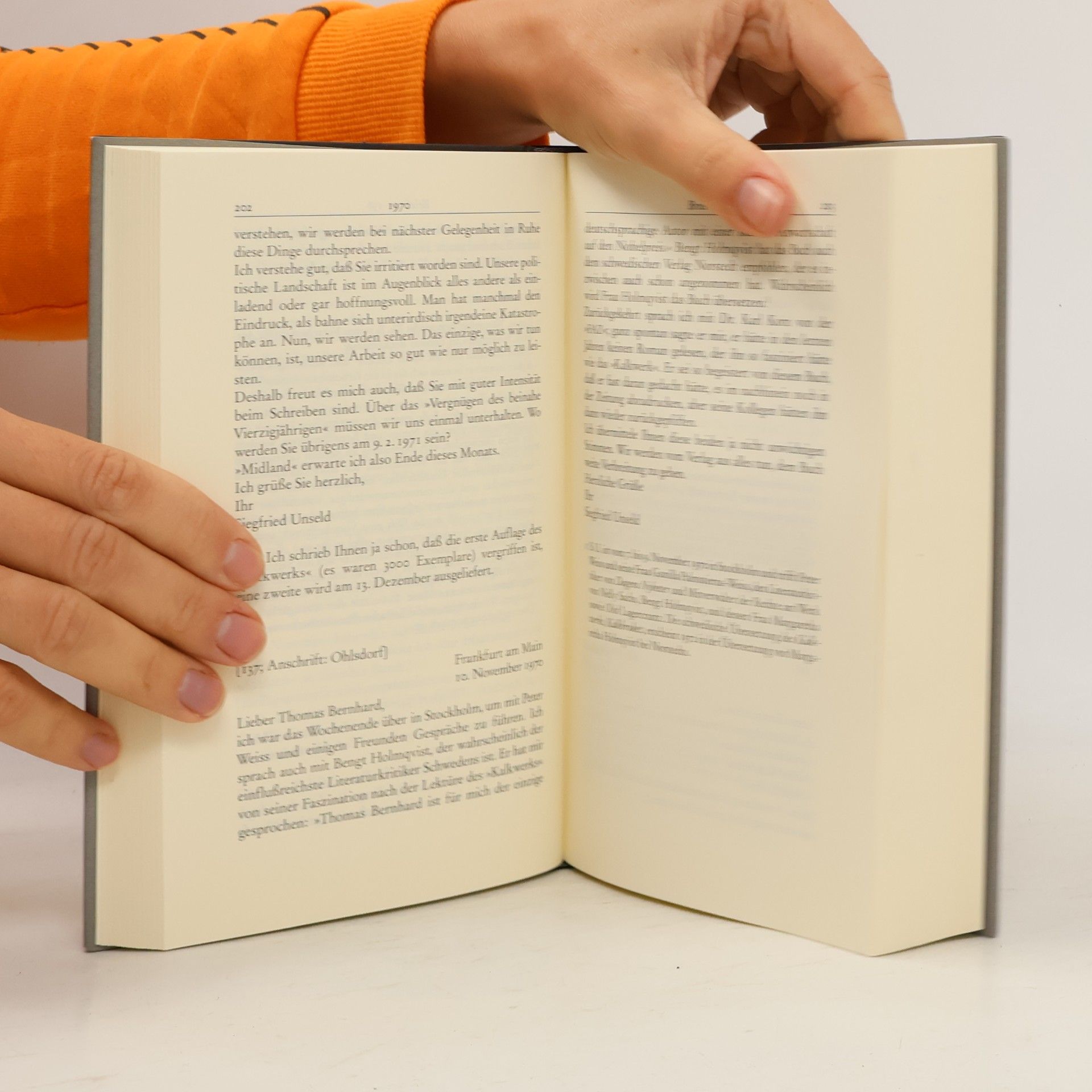 Thomas Bernhard Der Briefwechsel