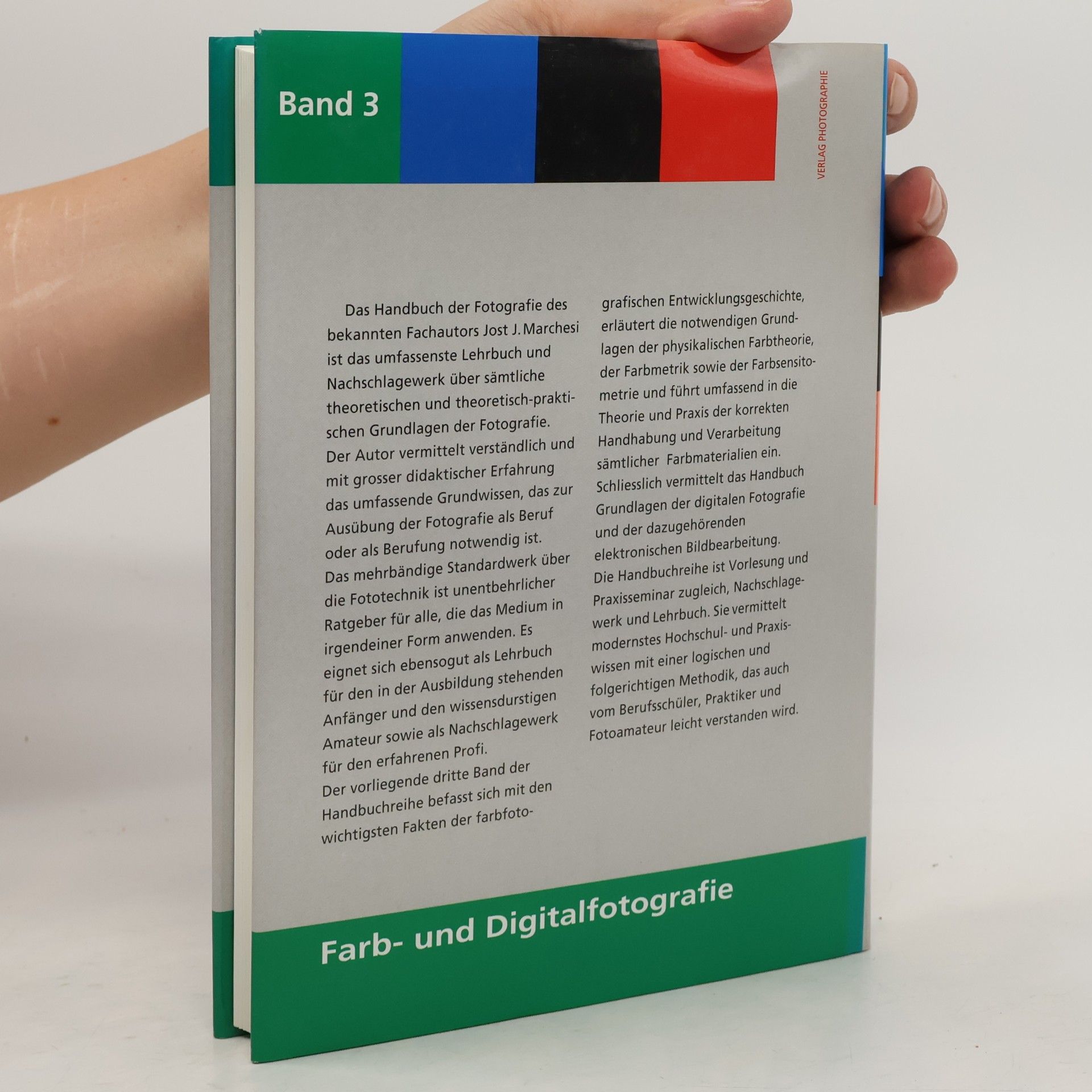 Jost. J. Marchesi Handbuch der Fotografie