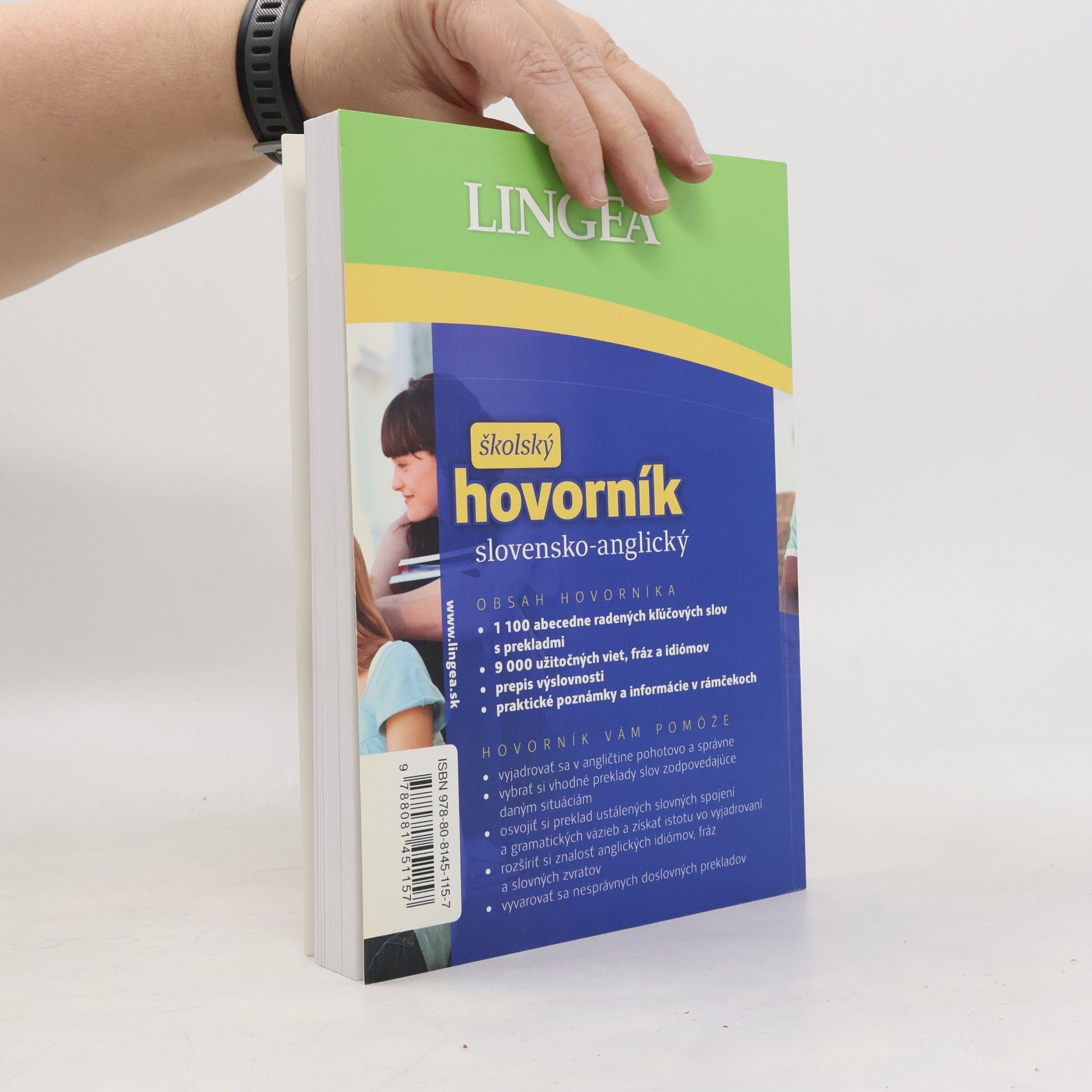 Autores varios Lingea, školský hovorník slovensko-anglický