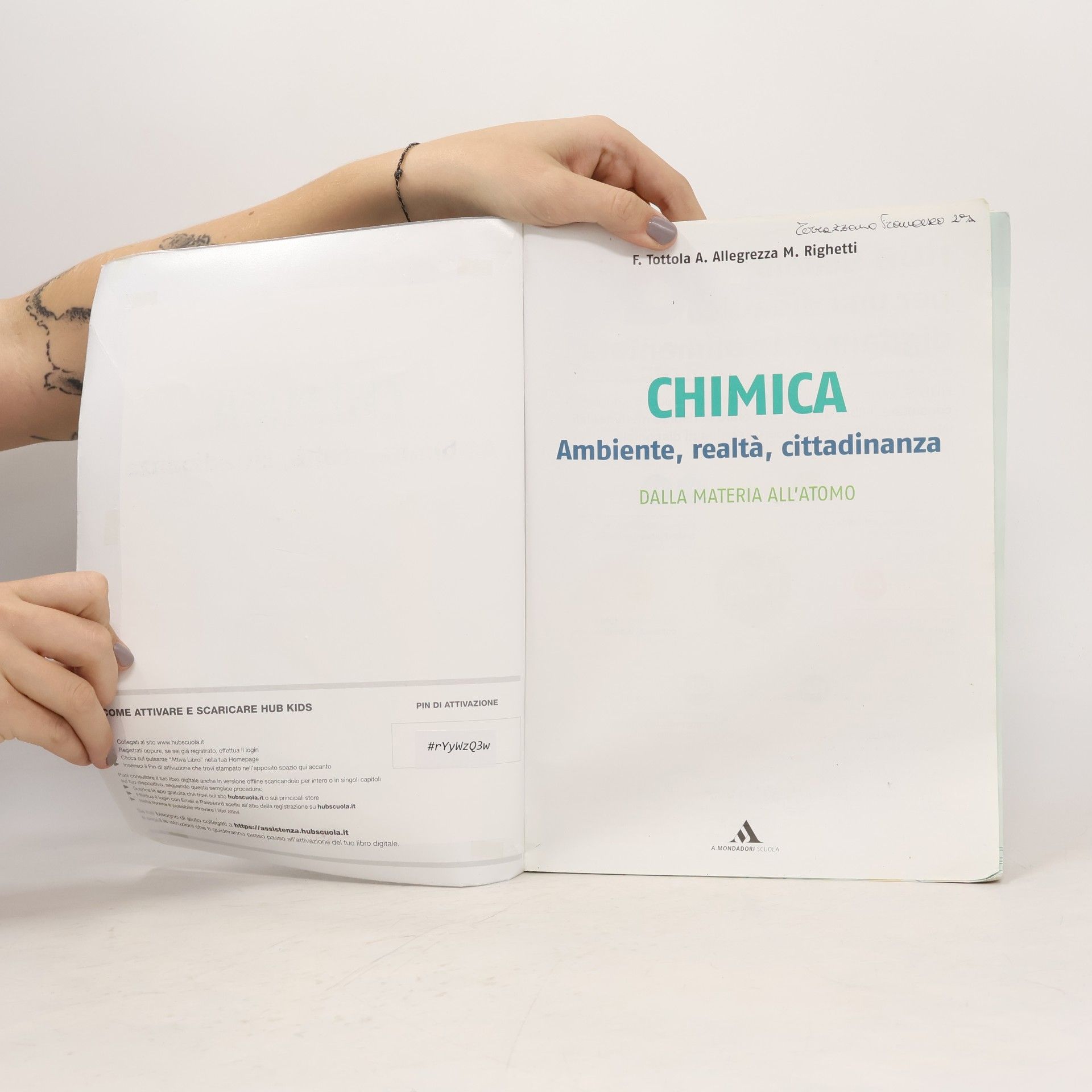 Fabio Tottola Chimica: Ambiente, realtà, cittadinanza