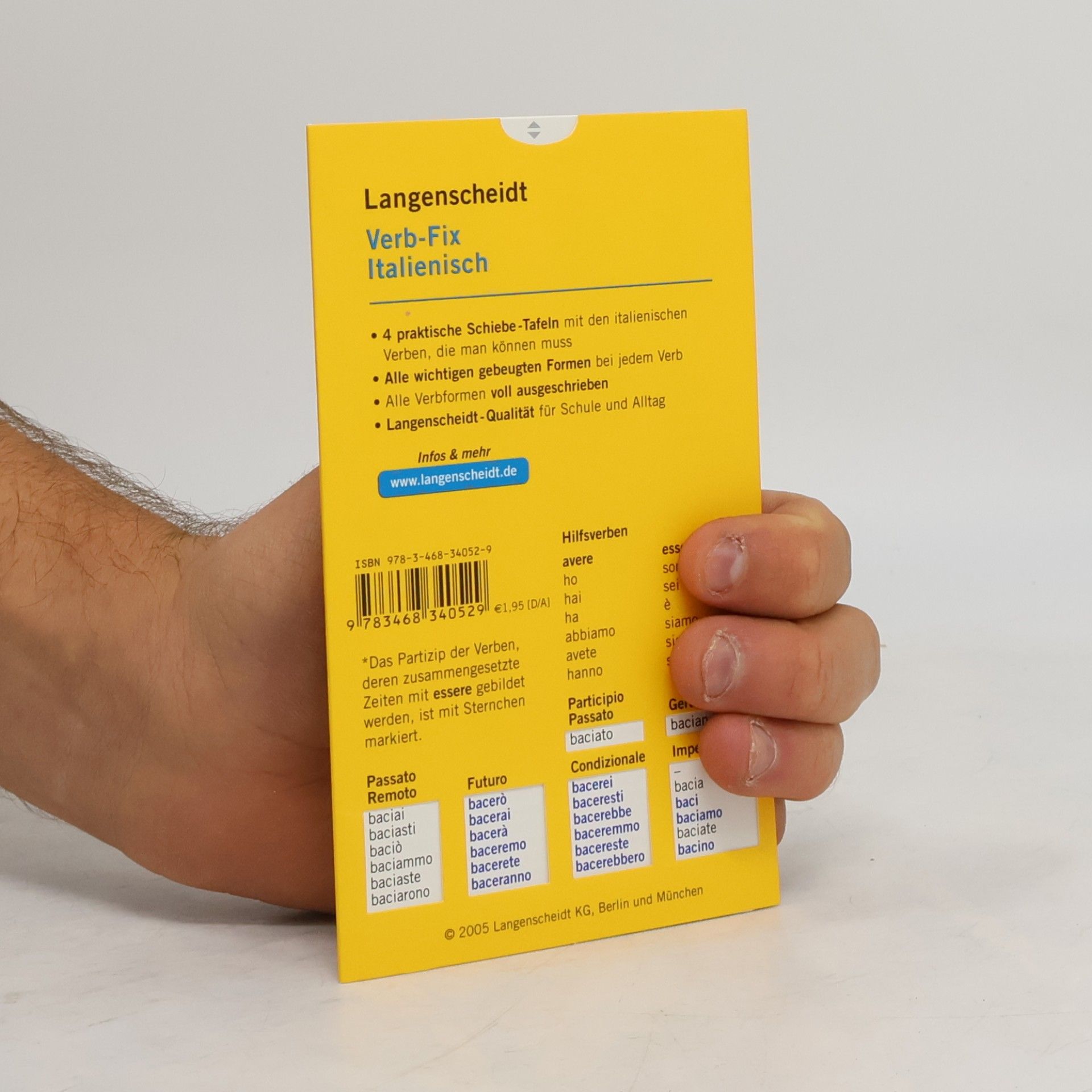 LangenscheidtRedaktion Langenscheidt Verb-Fixe: Langenscheidt Verb-Fix Italienisch - Völlige Neuentwicklung