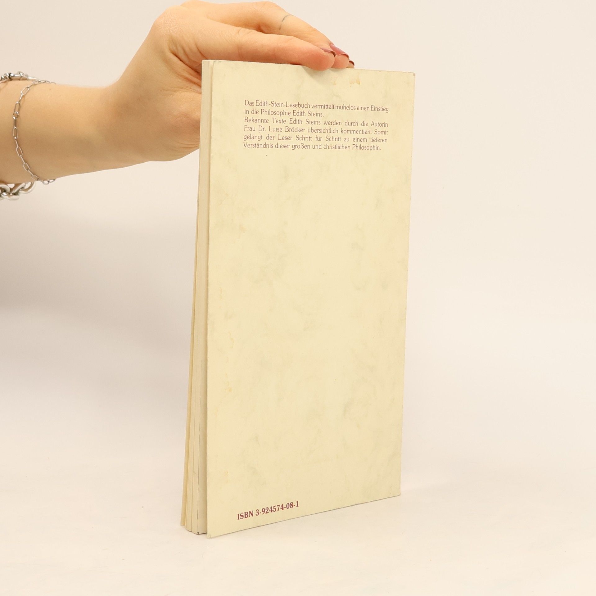 Luise Bröcker Das Edith-Stein-Lesebuch