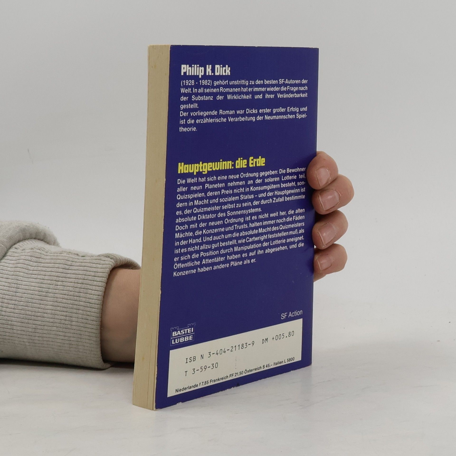 Philip K. Dick Hauptgewinn - Die Erde. Science Fiction Action