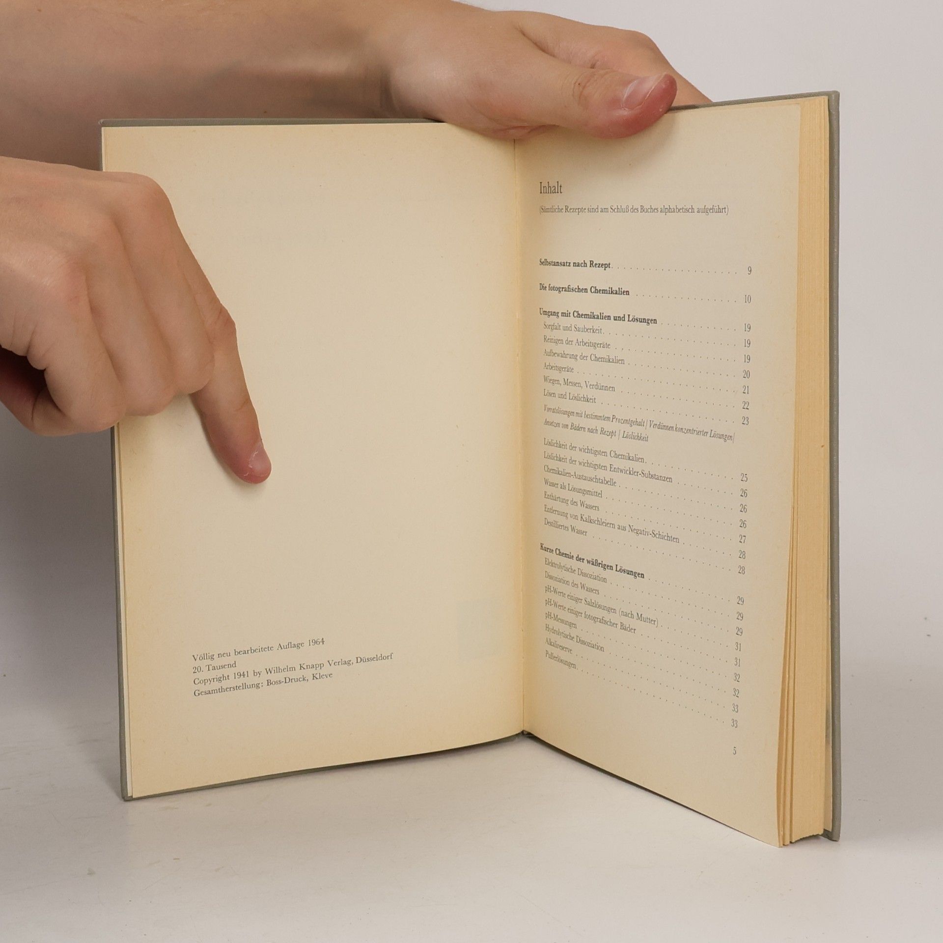 Hans P. Spörl Fotografisches Rezeptbuch