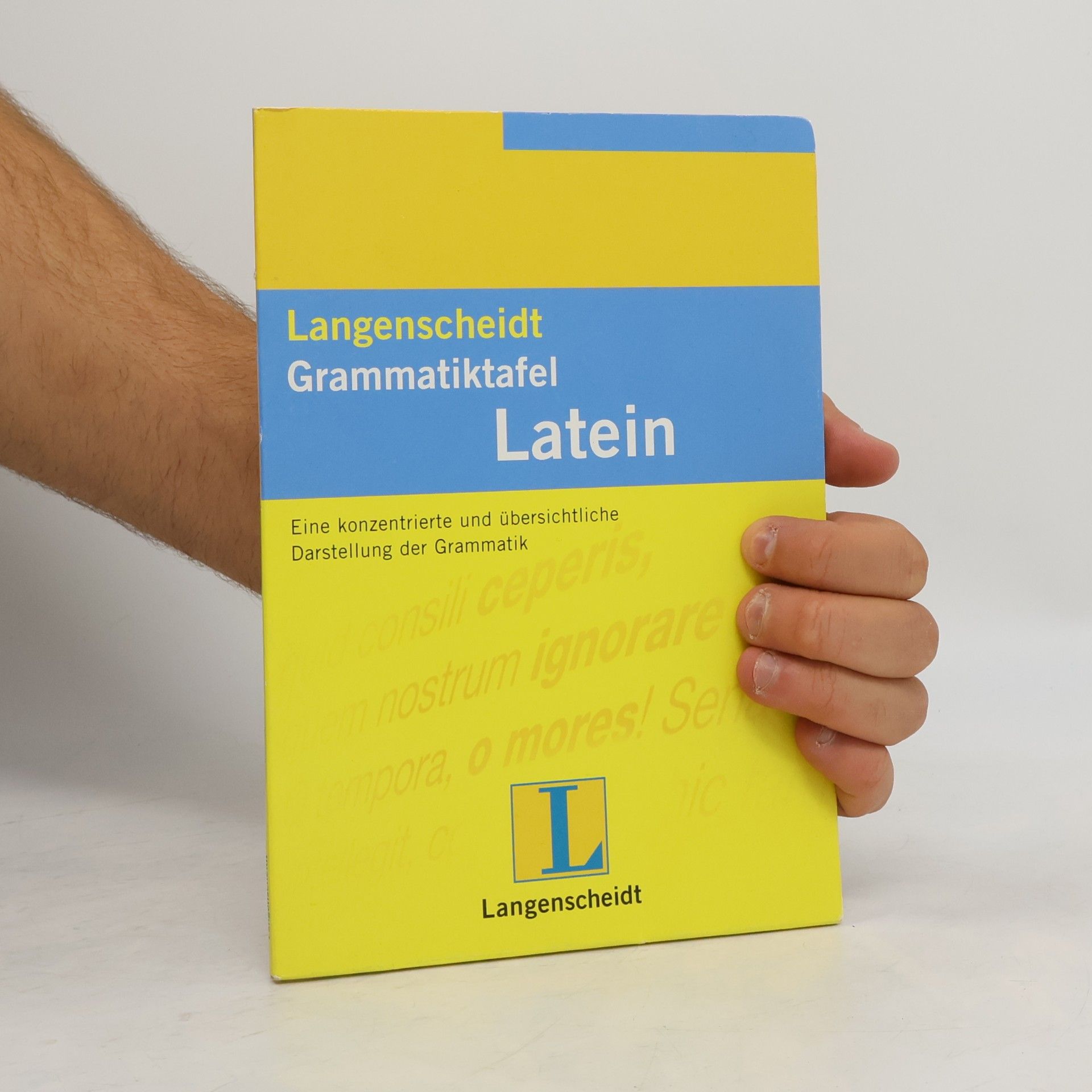 Linda Strehl Langenscheidts Grammatiktafel Latein