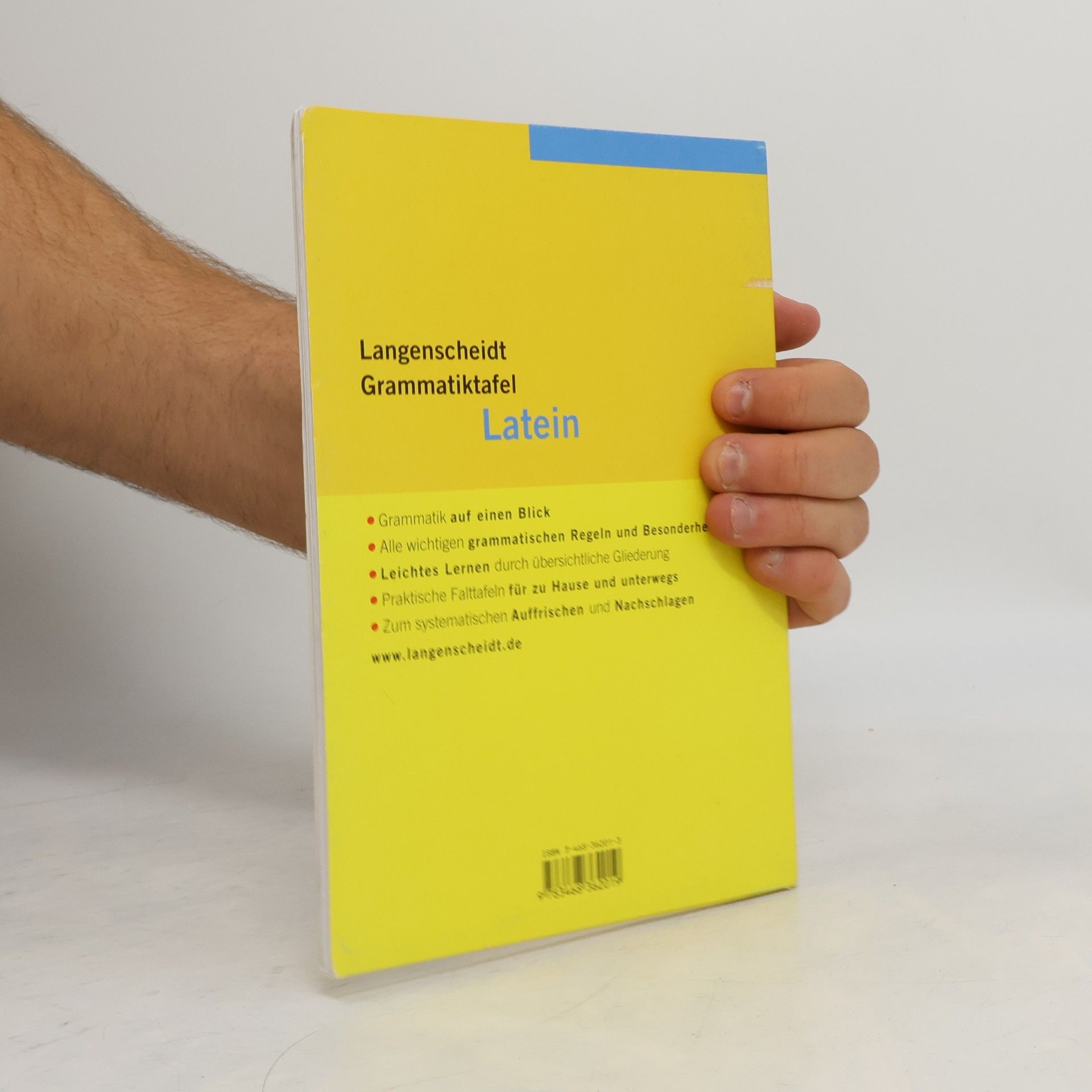 Linda Strehl Langenscheidts Grammatiktafel Latein