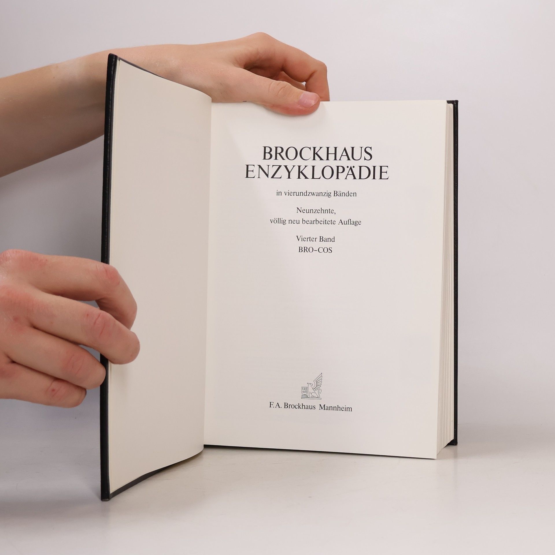 F.A. Brockhaus Brockhaus Enzyklopädie Band 4