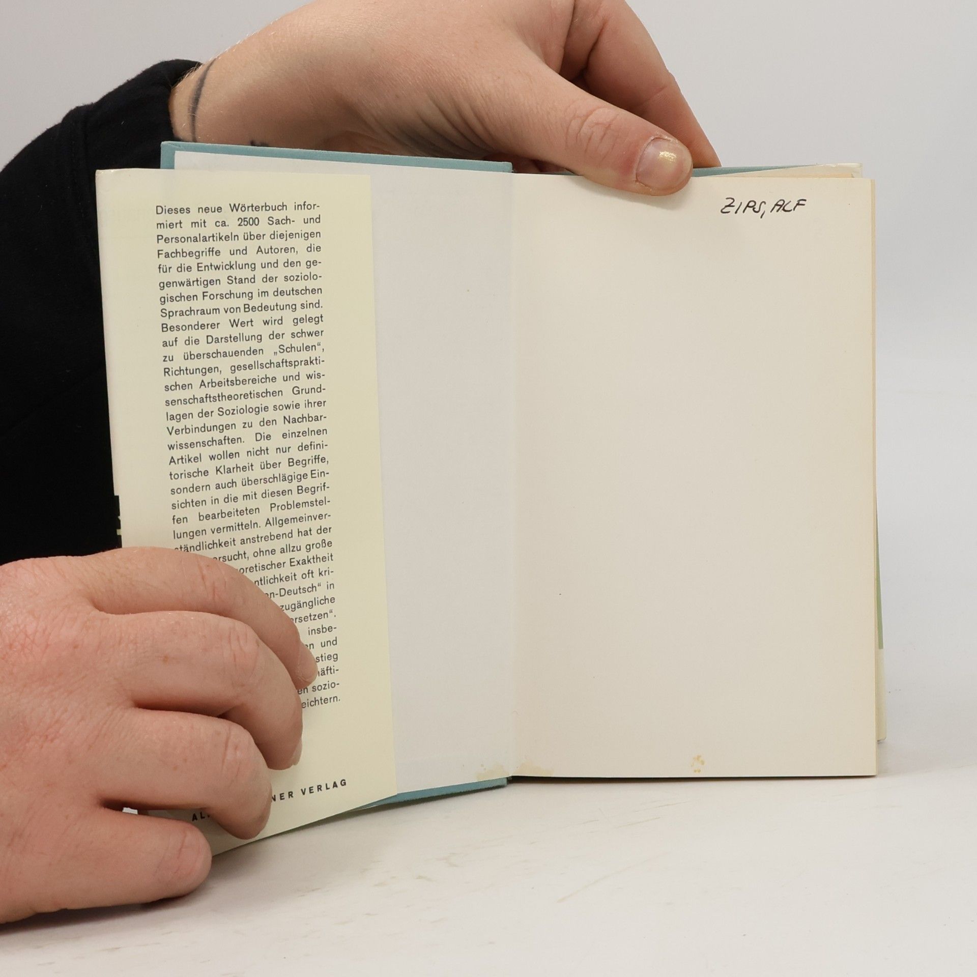 Günter Hartfiel Wörterbuch der Soziologie