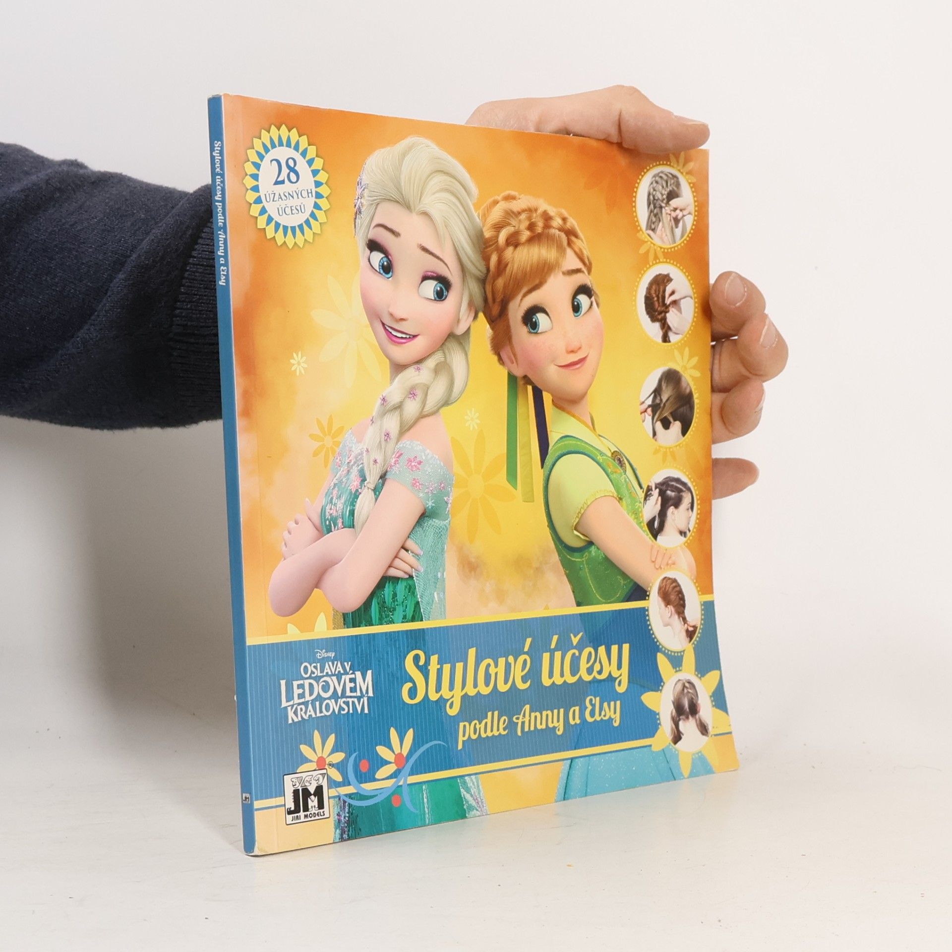 Kolektiv autorů Disney oslava v Ledovém království. Stylové účesy podle Anny a Elsy