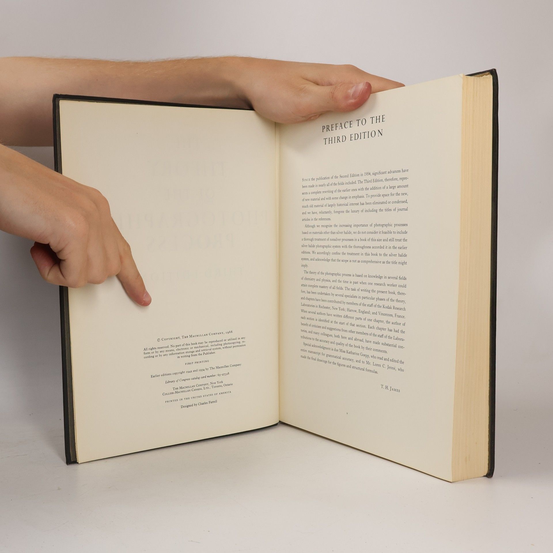 Various authors The Theory of the Photographic Process