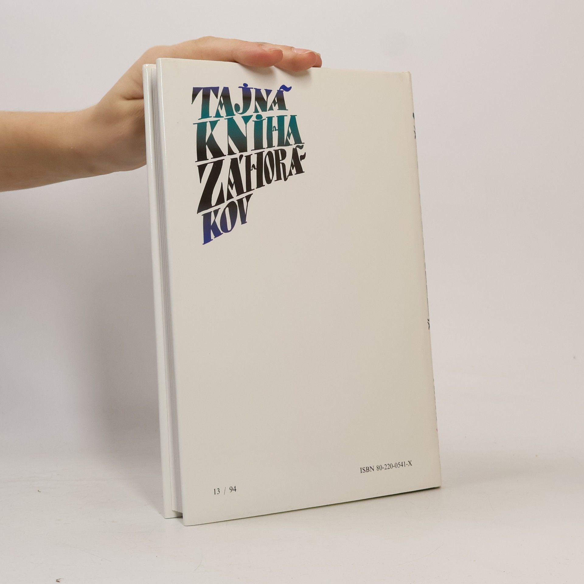 Štefan Moravčík Tajná kniha Záhorákov