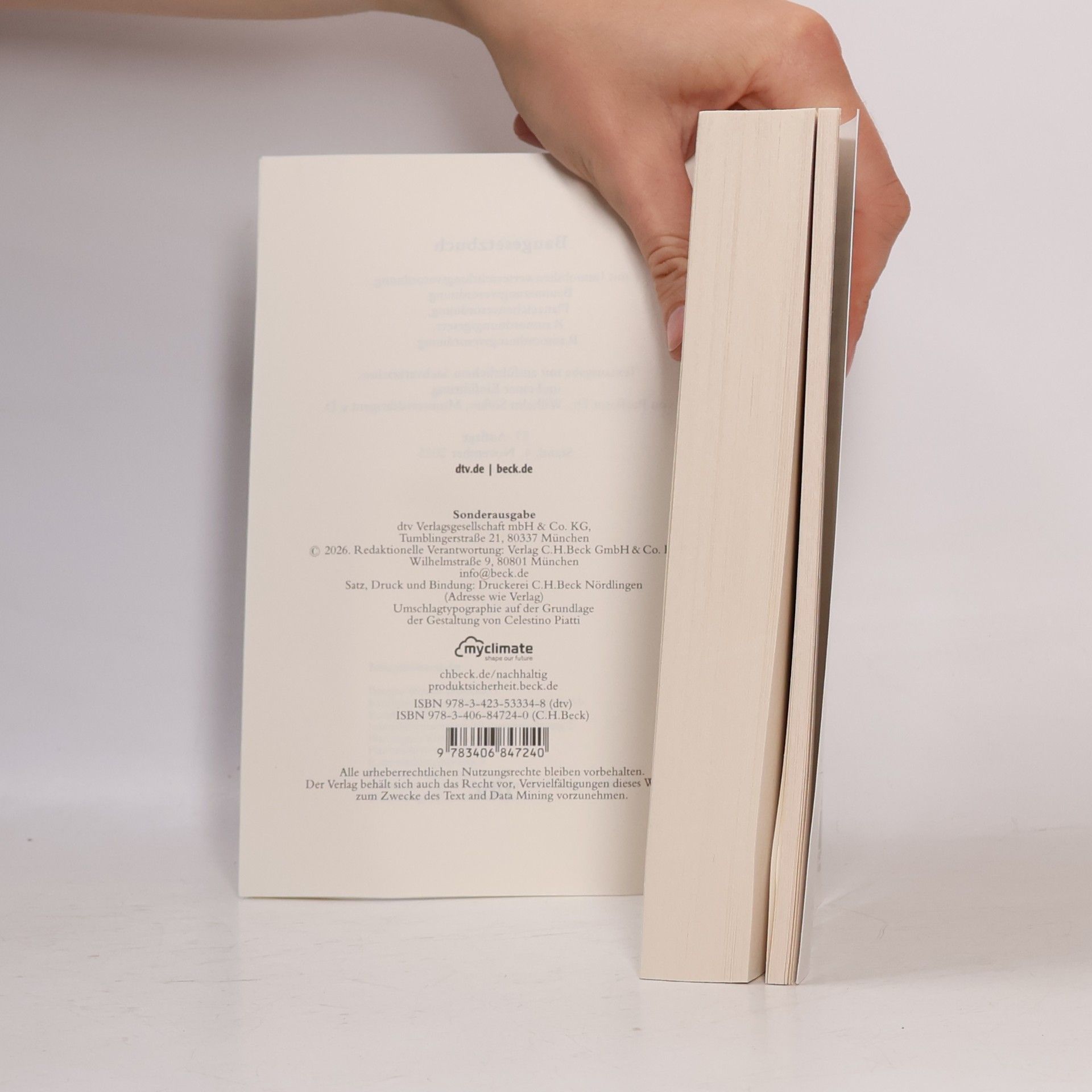 Beck-Texte im dtv: Baugesetzbuch