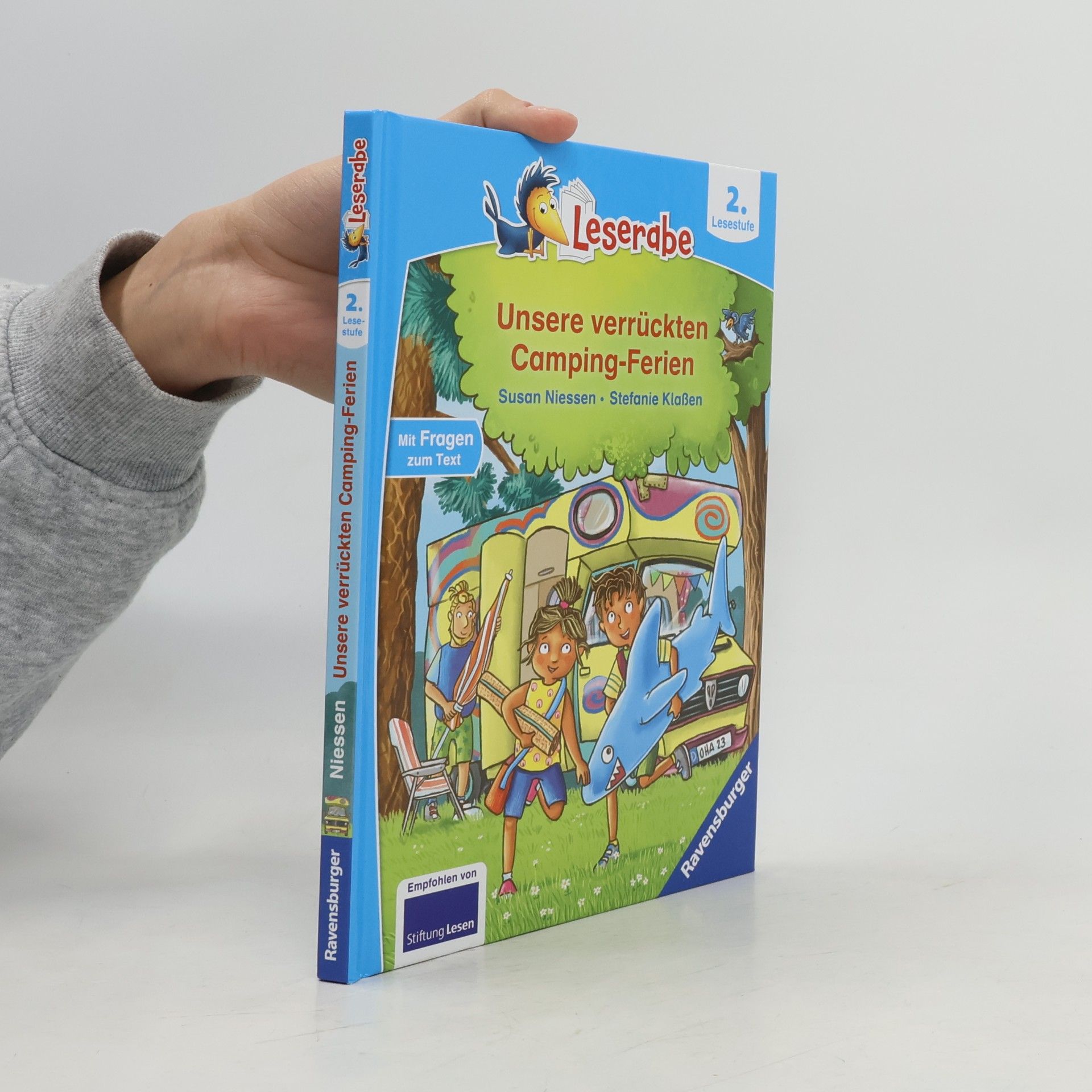 Unsere verrückten Camping-Ferien - lesen lernen mit dem Leseraben - Erstlesebuch - Kinderbuch ab 7 Jahren - lesen üben 2. Klasse