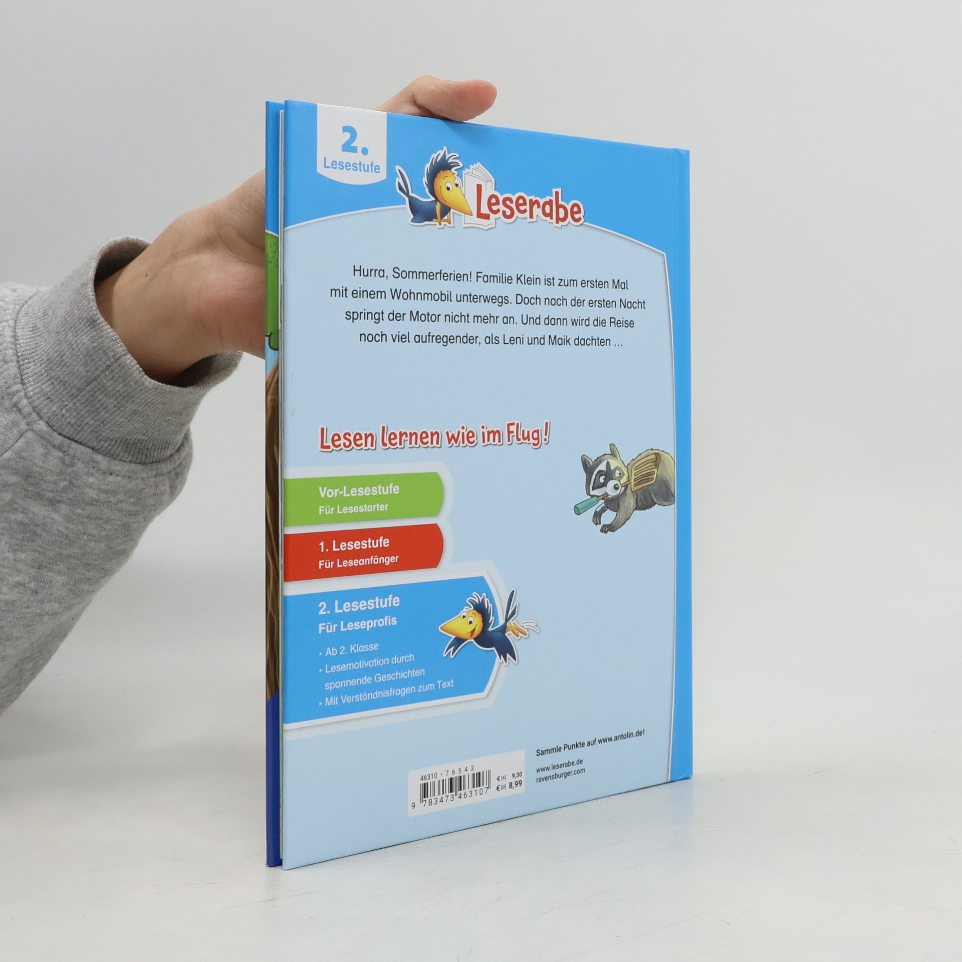 Susan Niessen Unsere verrückten Camping-Ferien - lesen lernen mit dem Leseraben - Erstlesebuch - Kinderbuch ab 7 Jahren - lesen üben 2. Klasse