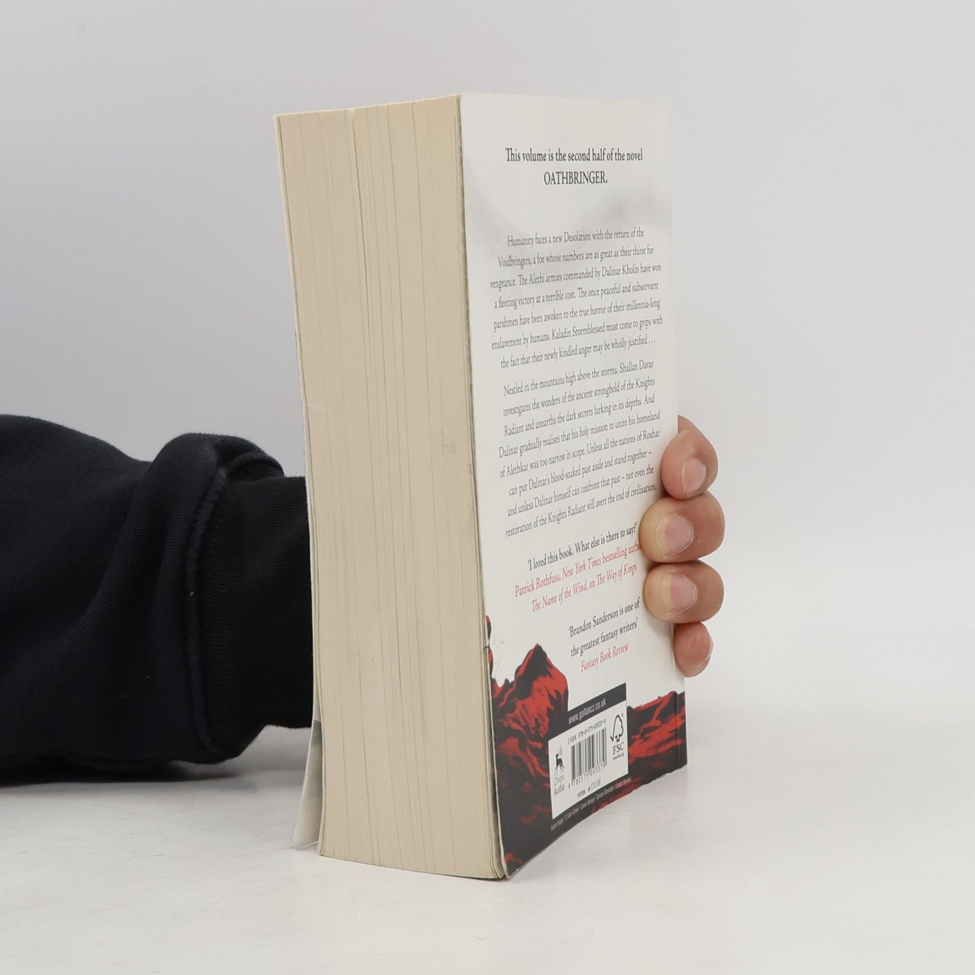 Brandon Sanderson Oathbringer - Book,Three Part Two
