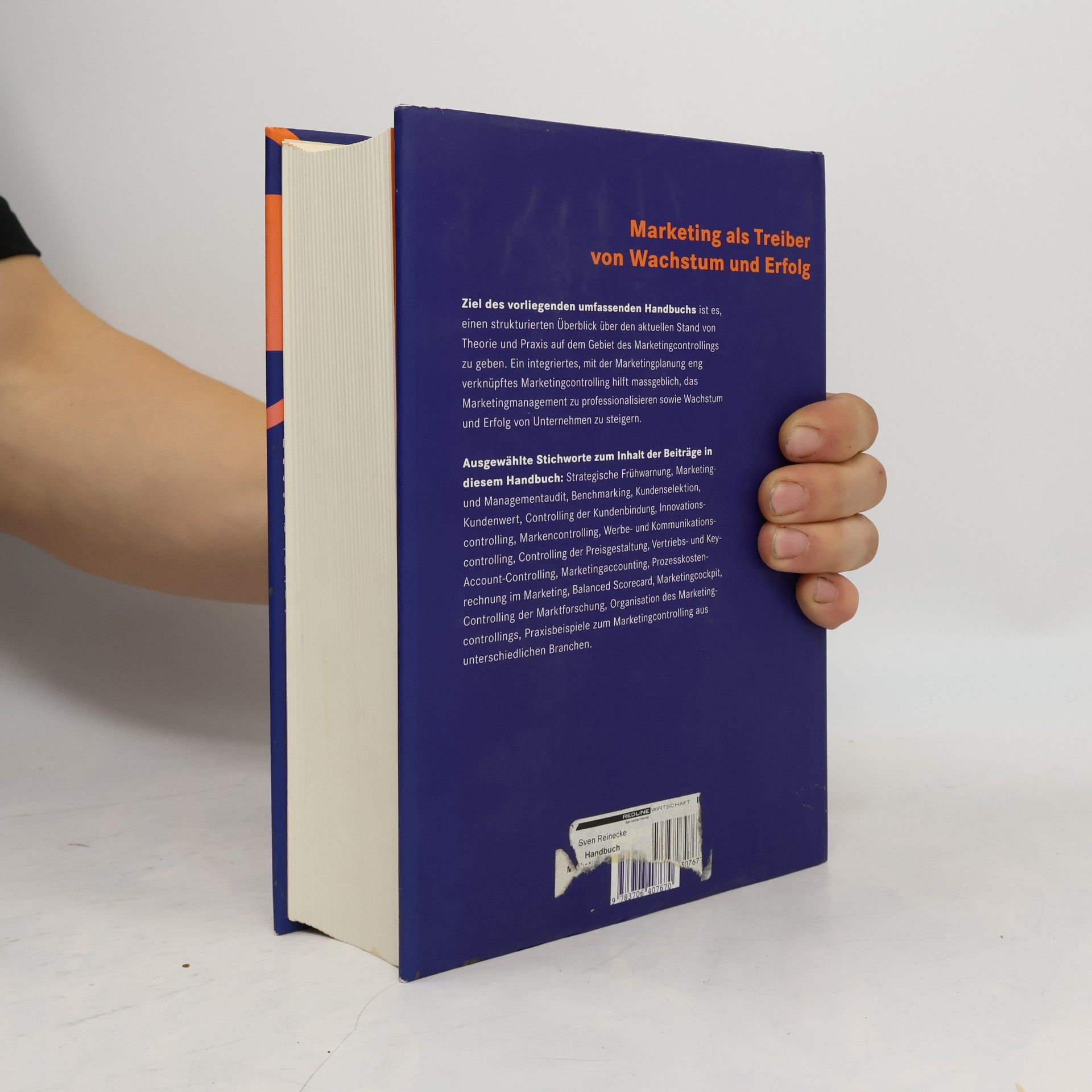 Sven Reinecke Handbuch Marketingcontrolling