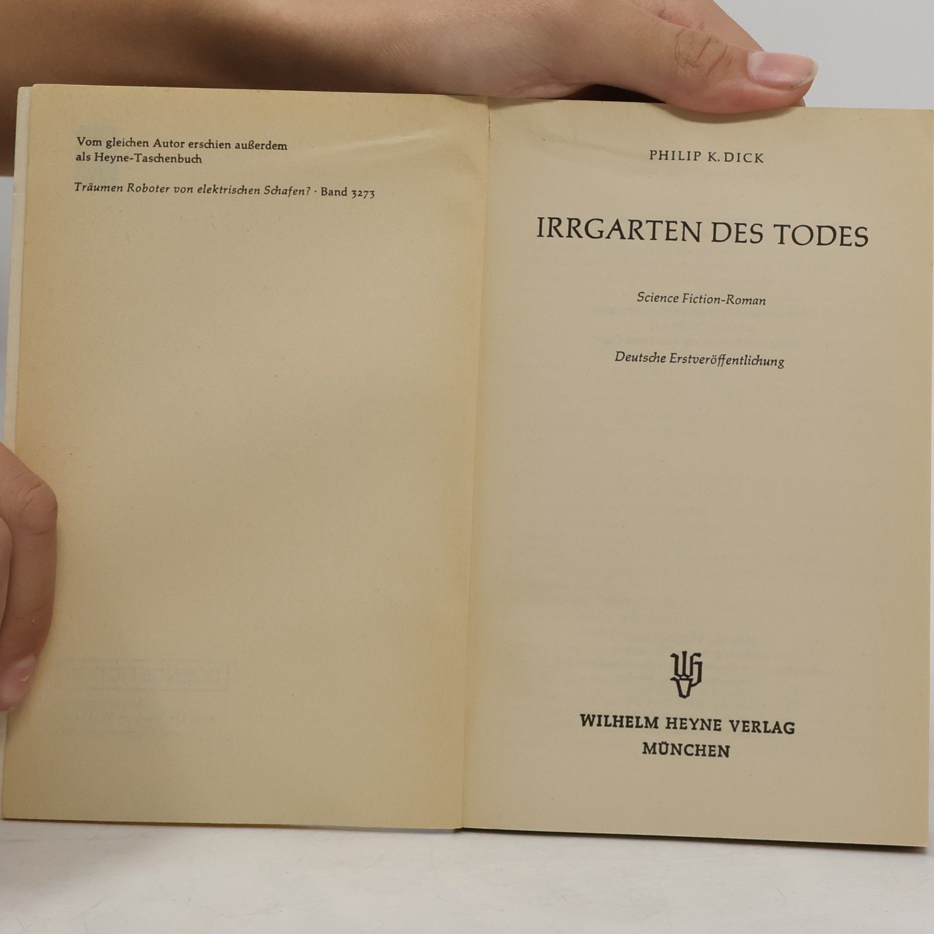 Philip K. Dick Irrgarten des Todes