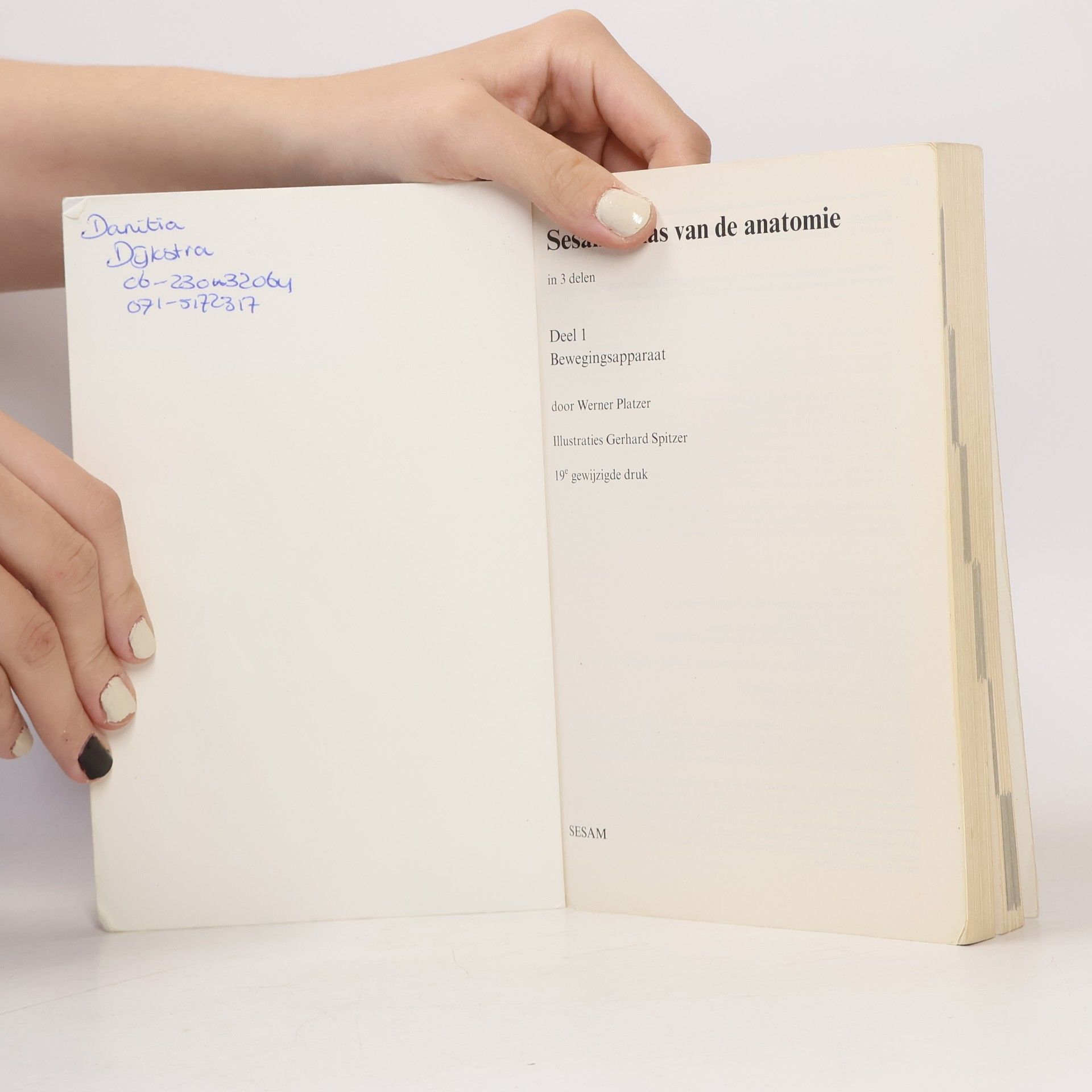 Verner Platcer Sesam atlas van de anatomie