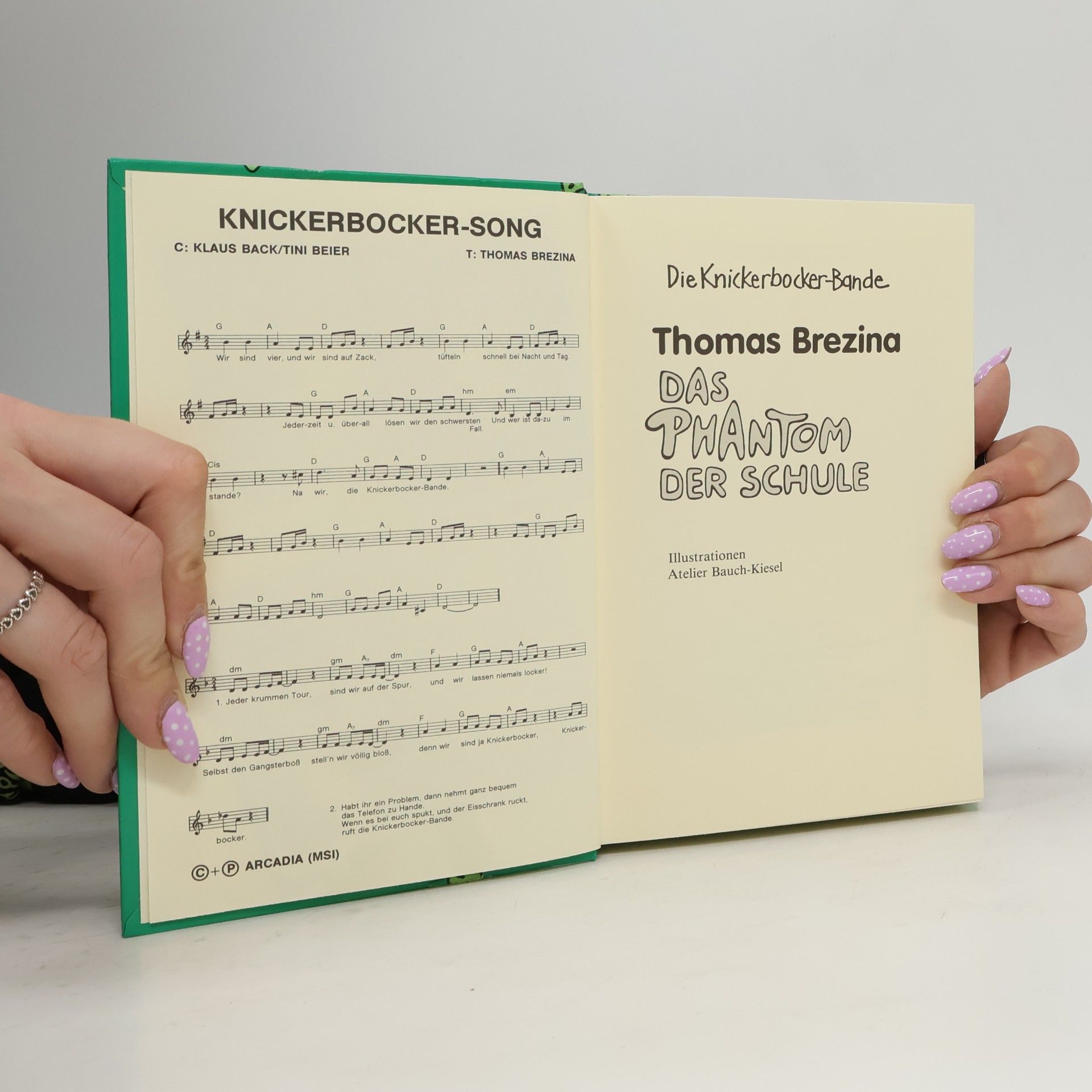 Thomas Brezina Das Phantom der Schule