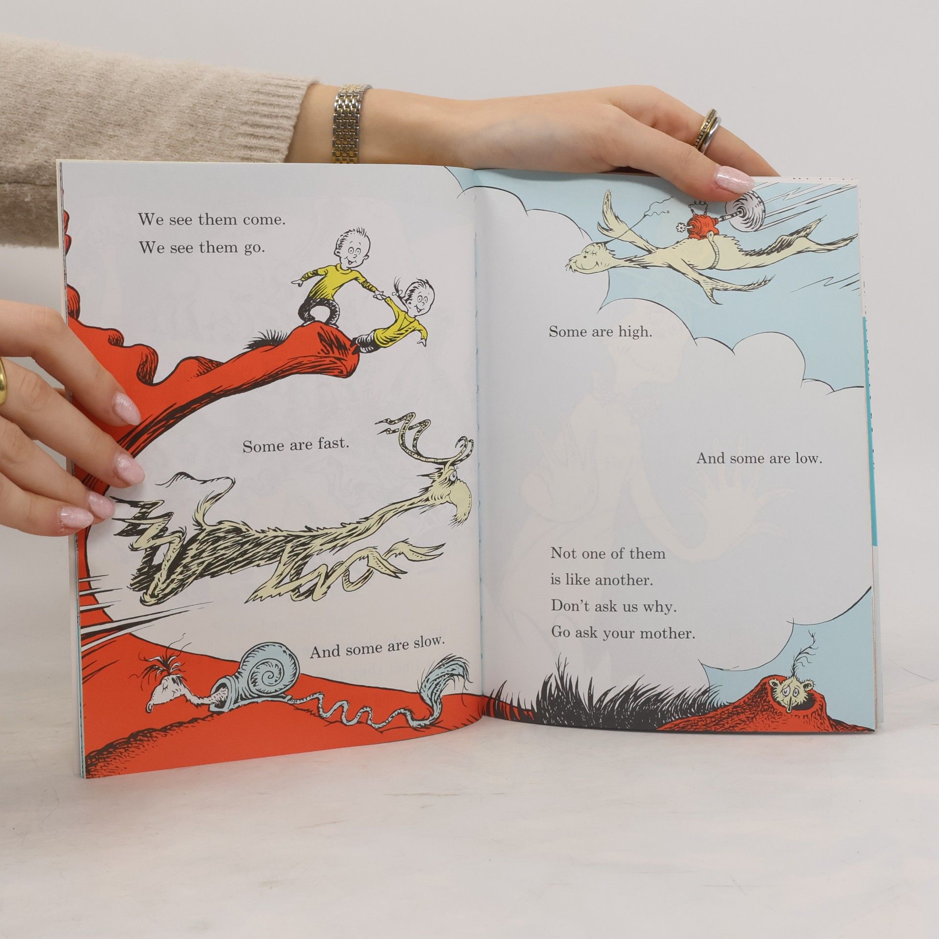 Dr. Seuss One fish, two fish, red fish, blue fish