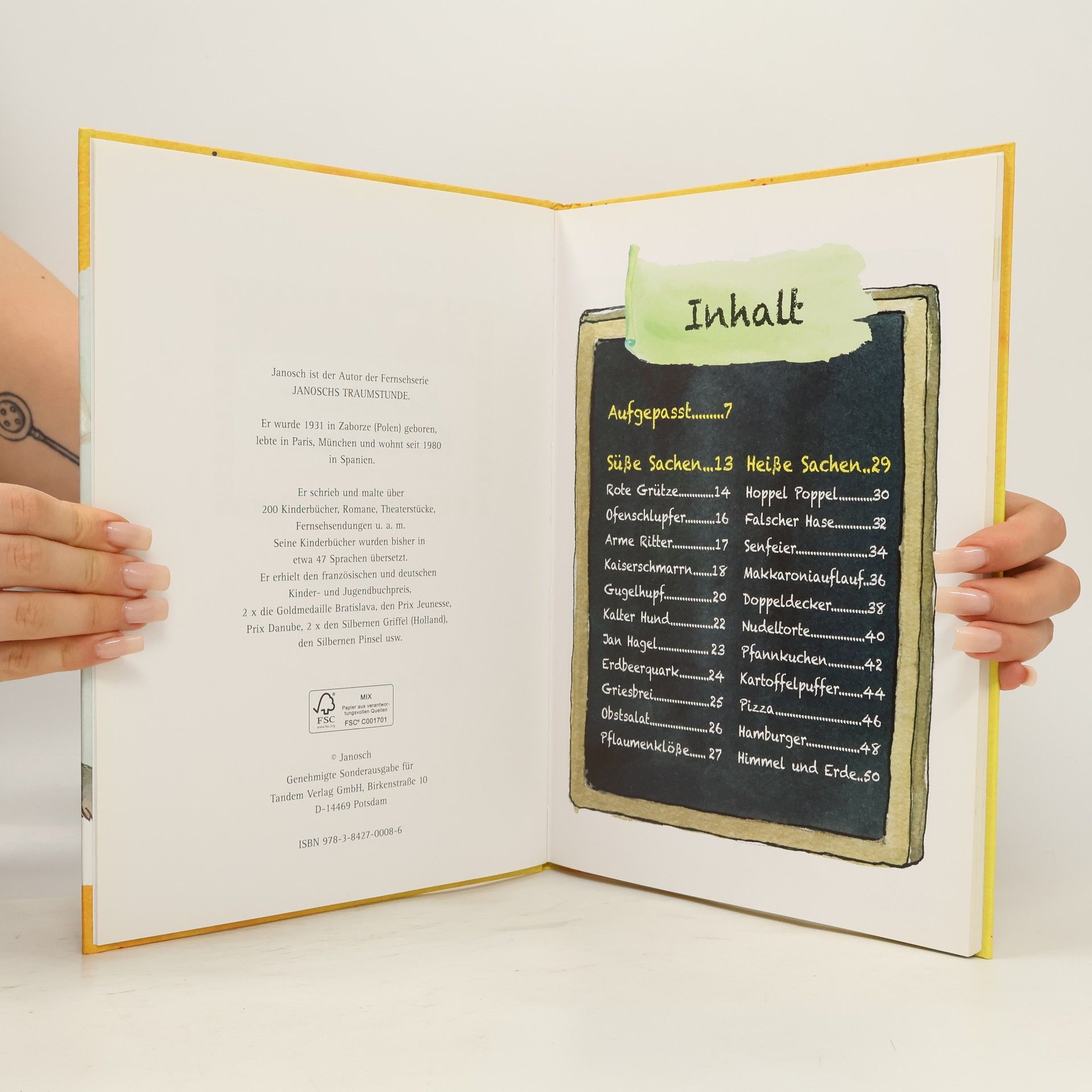 Kolektiv autorů Janosch. Kinder-Kochbuch für kleine Feinschmecker