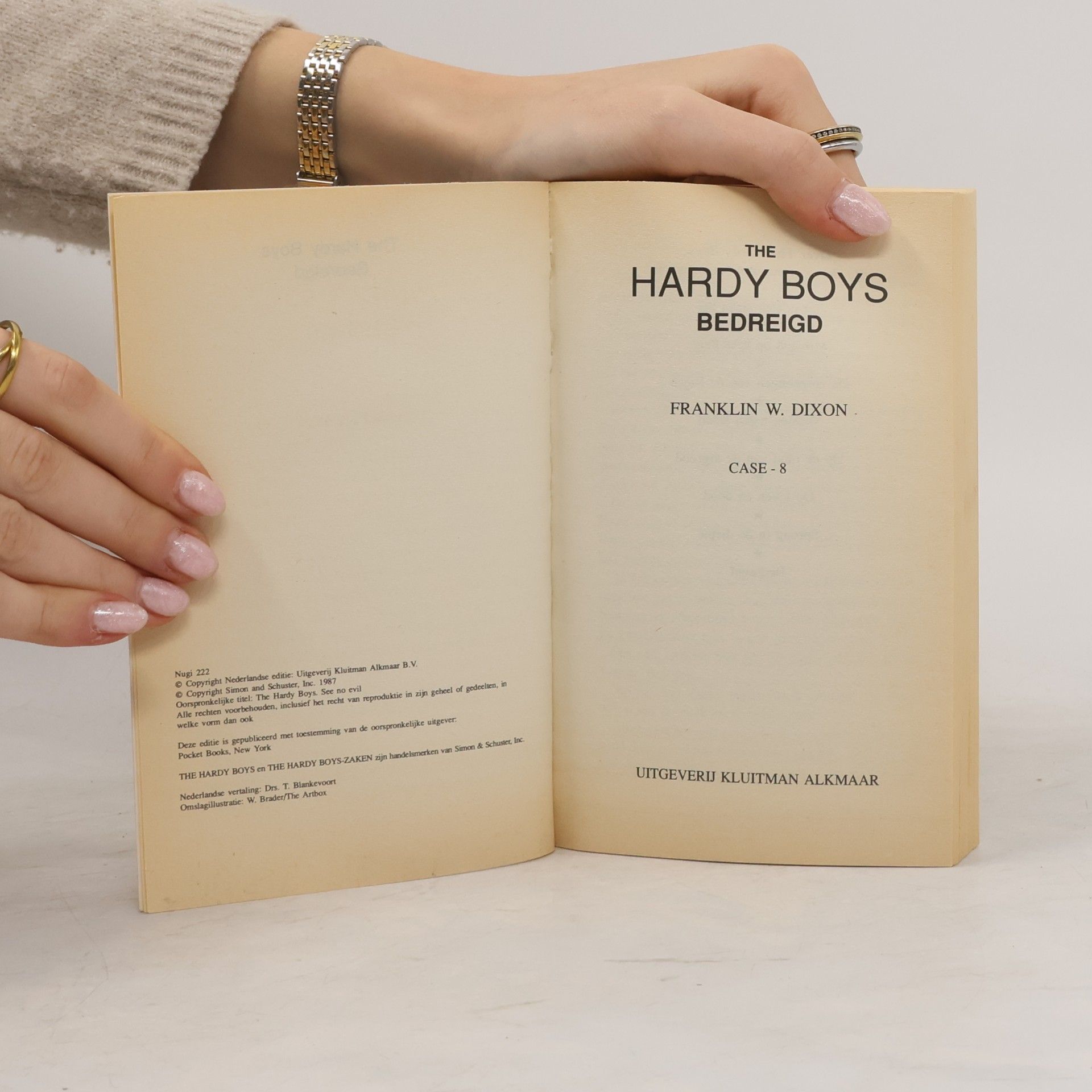 HARDY BOYS. BEDREIGD