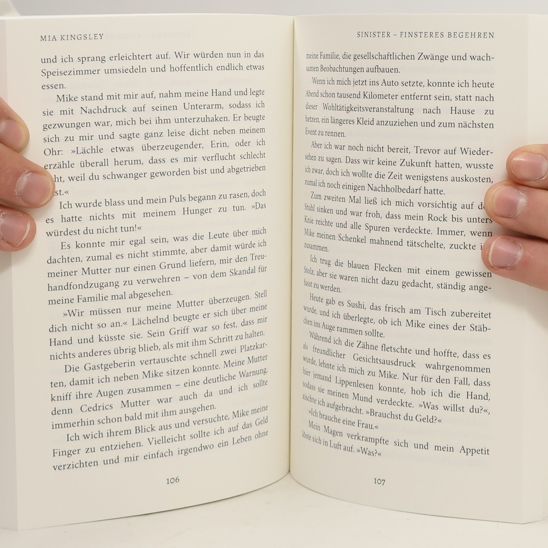 Mia Kingsley Sinister – finsteres Begehren