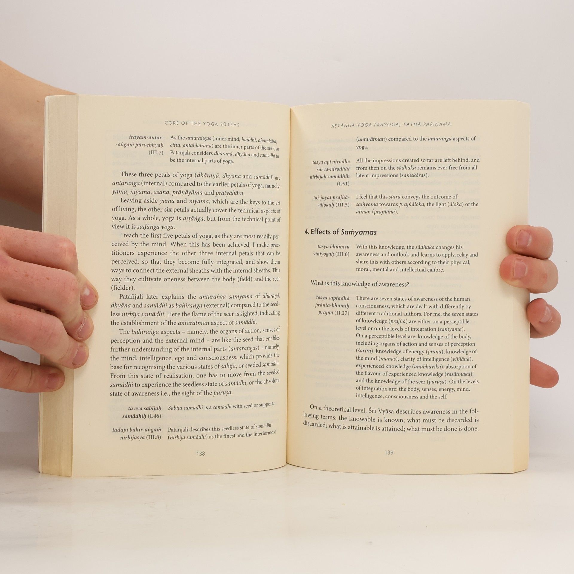 B. K. S. Iyengar Core of the Yoga Sutras