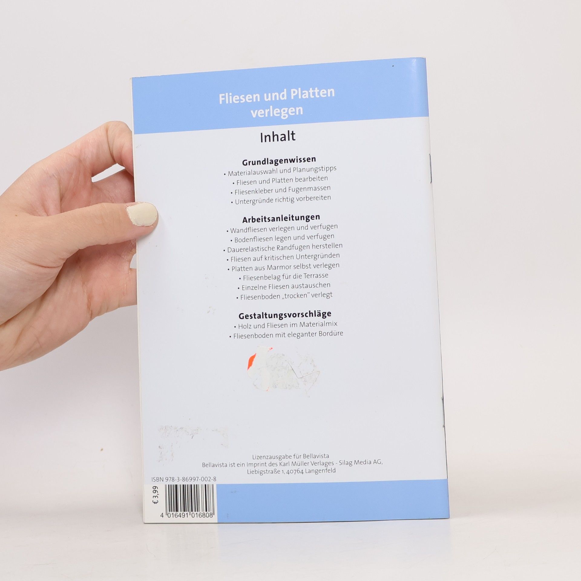 Selbst ist der Mann: Fliesen und Platten verlegen