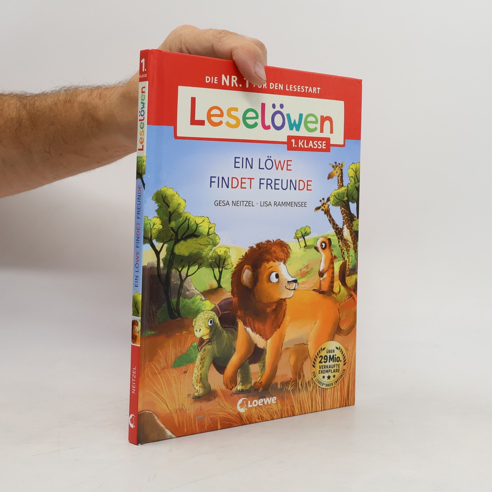 Lisa Rammensee Leselöwen 1. Klasse: Ein Löwe findet Freunde