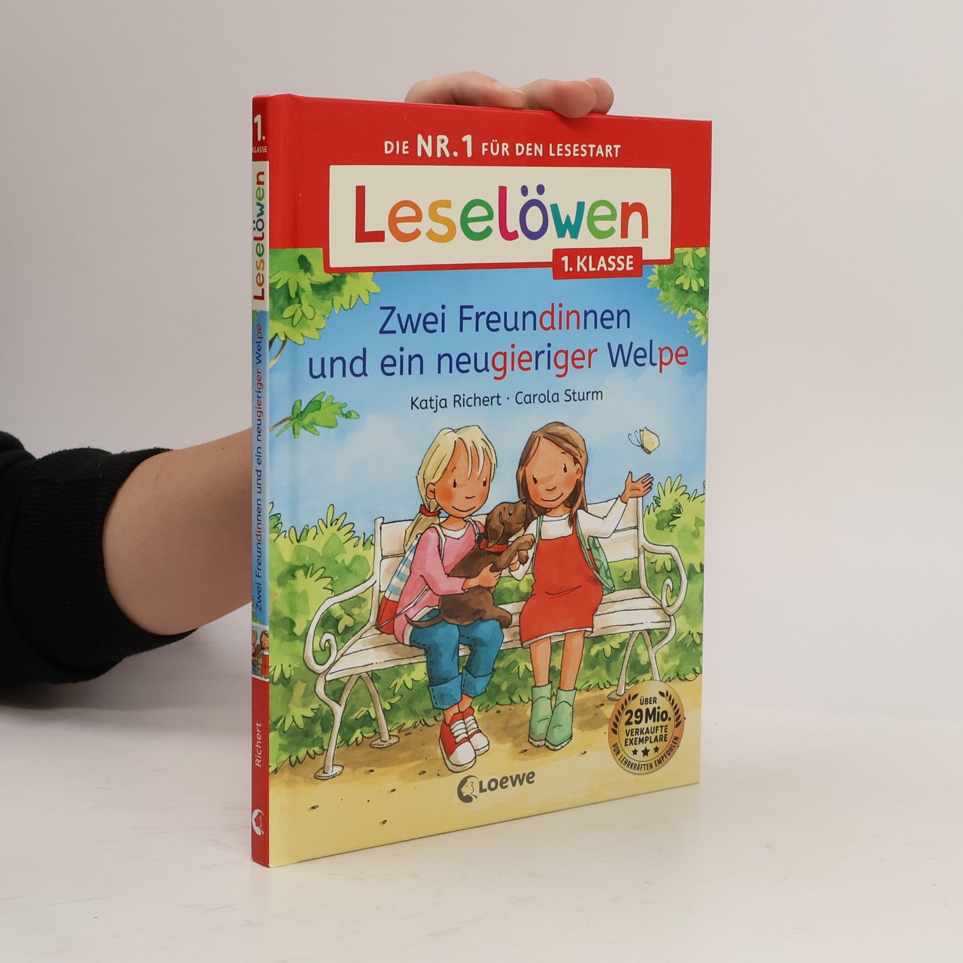 Katja Richert Leselöwen 1. Klasse - Zwei Freundinnen und ein neugieriger Welpe