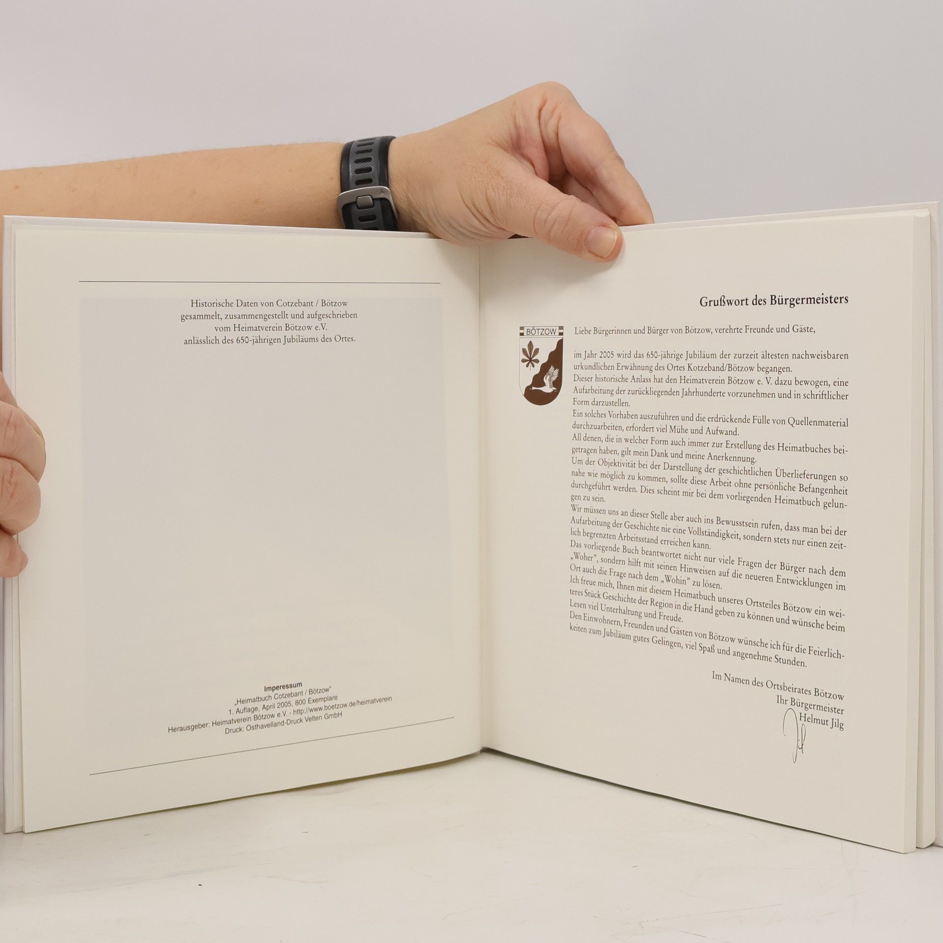 kolektiv Heimatbuch Cotzebant / Bötzow