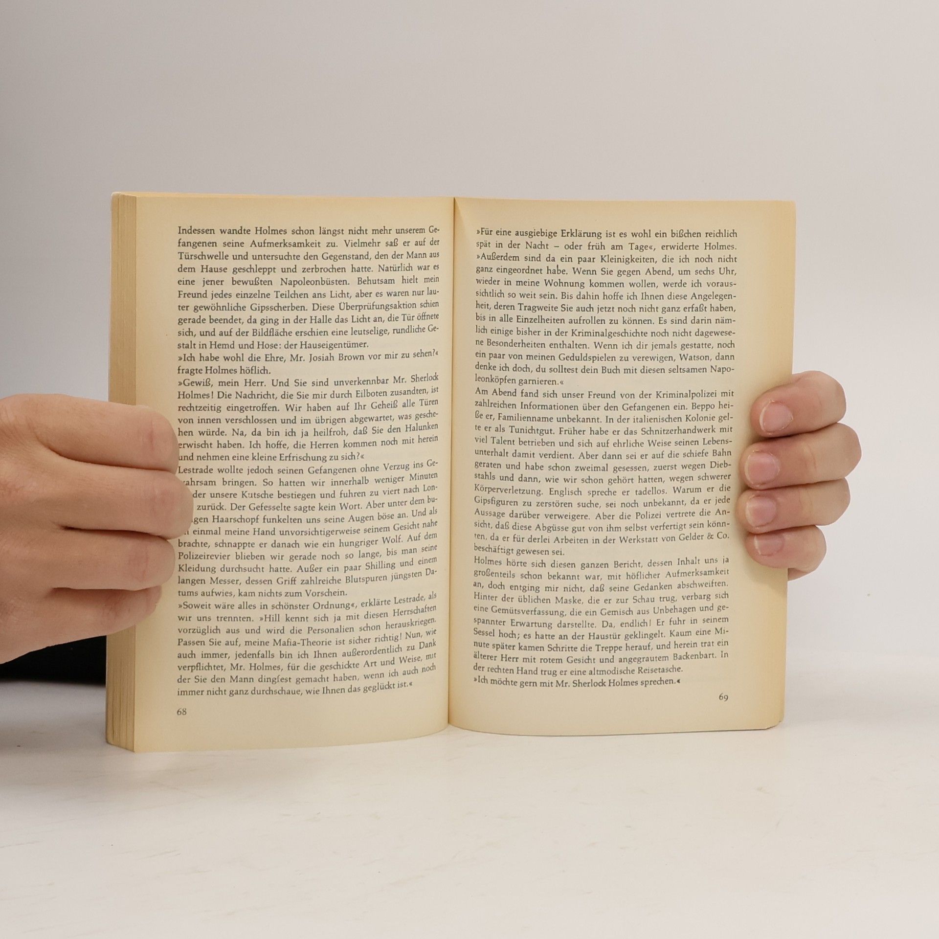 Arthur Conan Doyle Sherlock Holmes und Dr. Watson