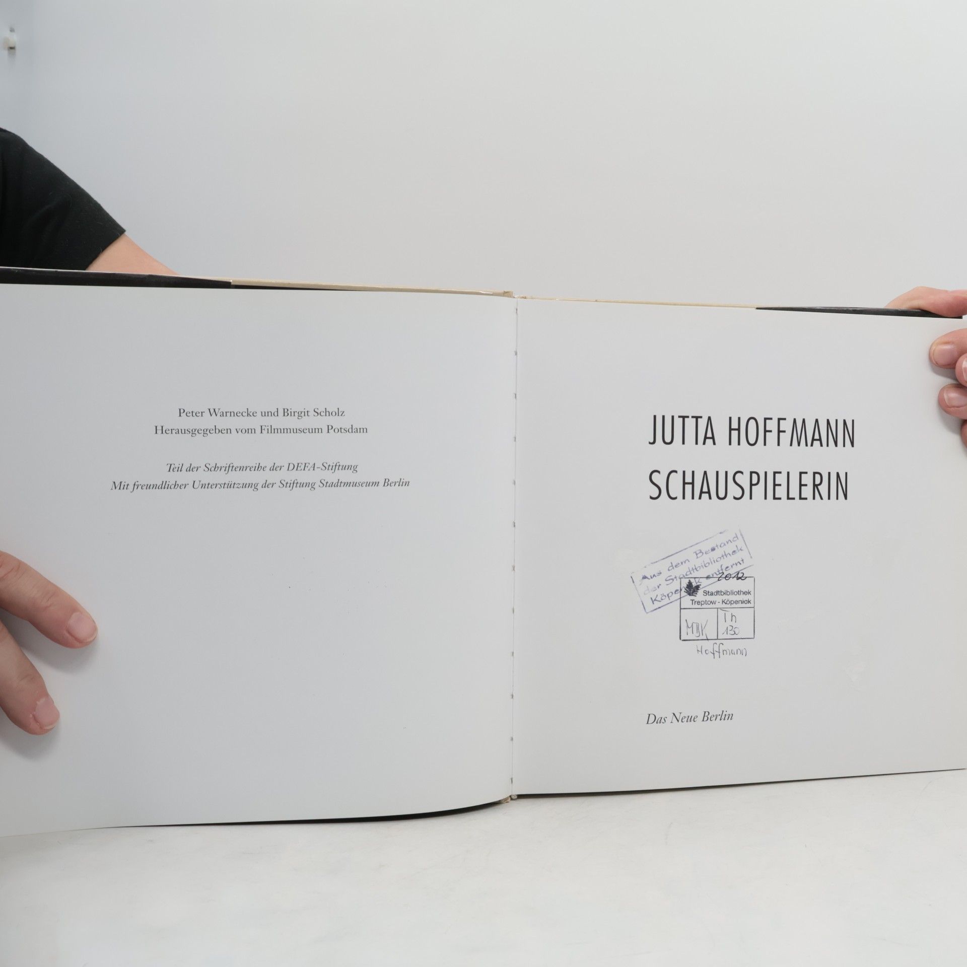 Peter Warnecke Jutta Hoffmann - Schauspielerin