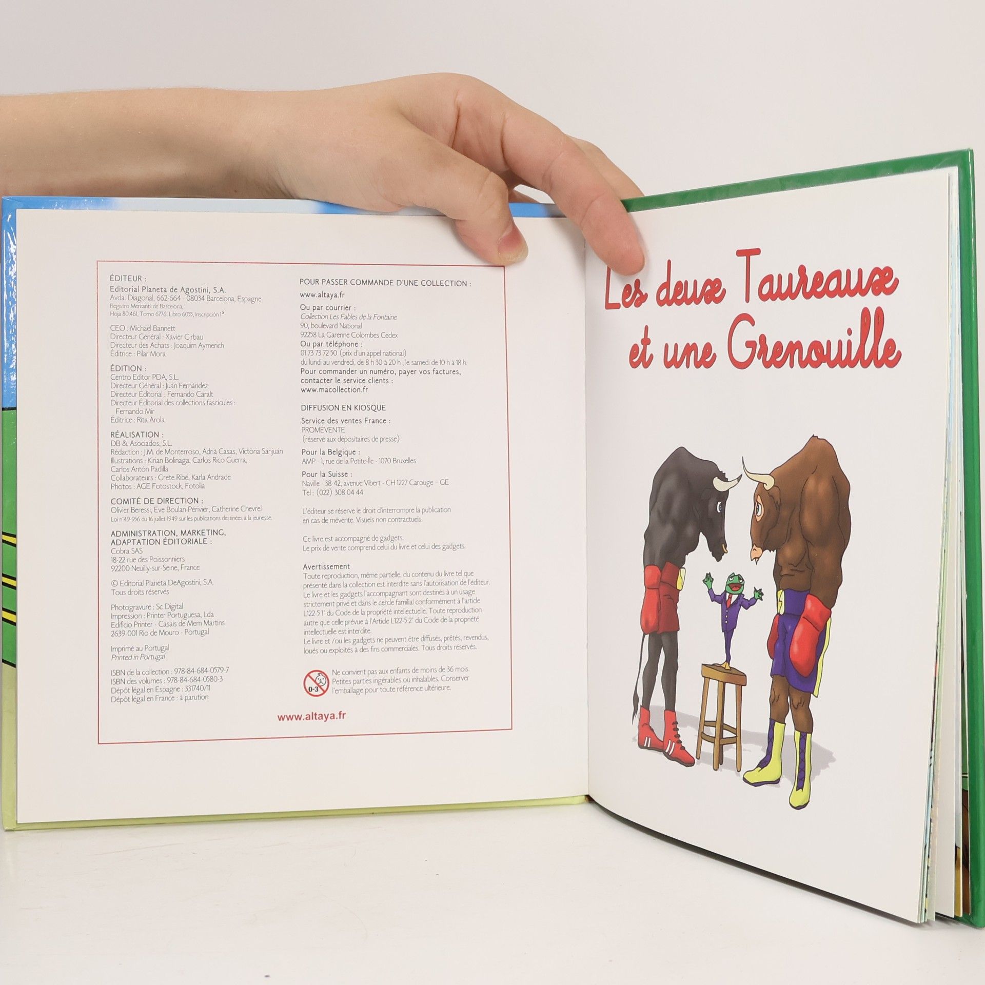 Jm. De Monterroso Les deux Taureaux et une Grenouille 11