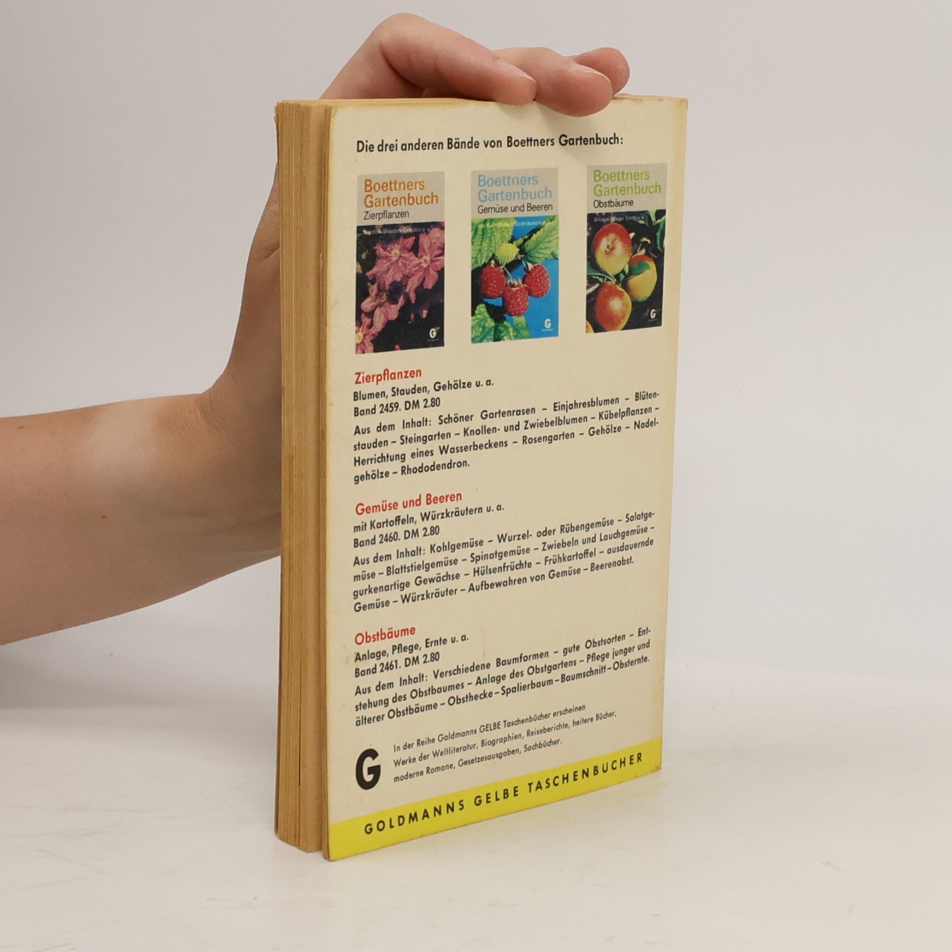 Various authors Boettners Gartenbuch