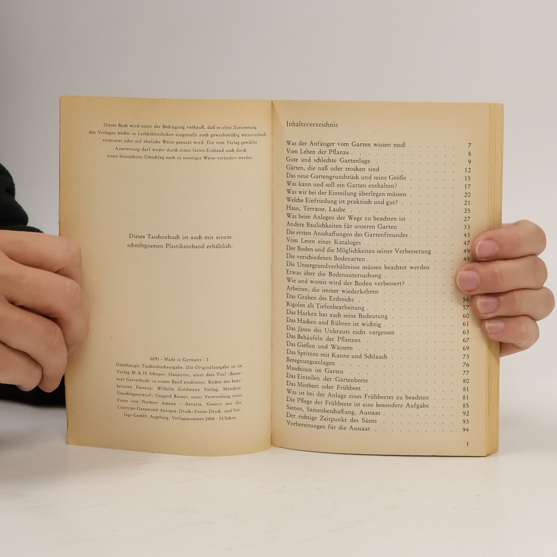 Various authors Boettners Gartenbuch