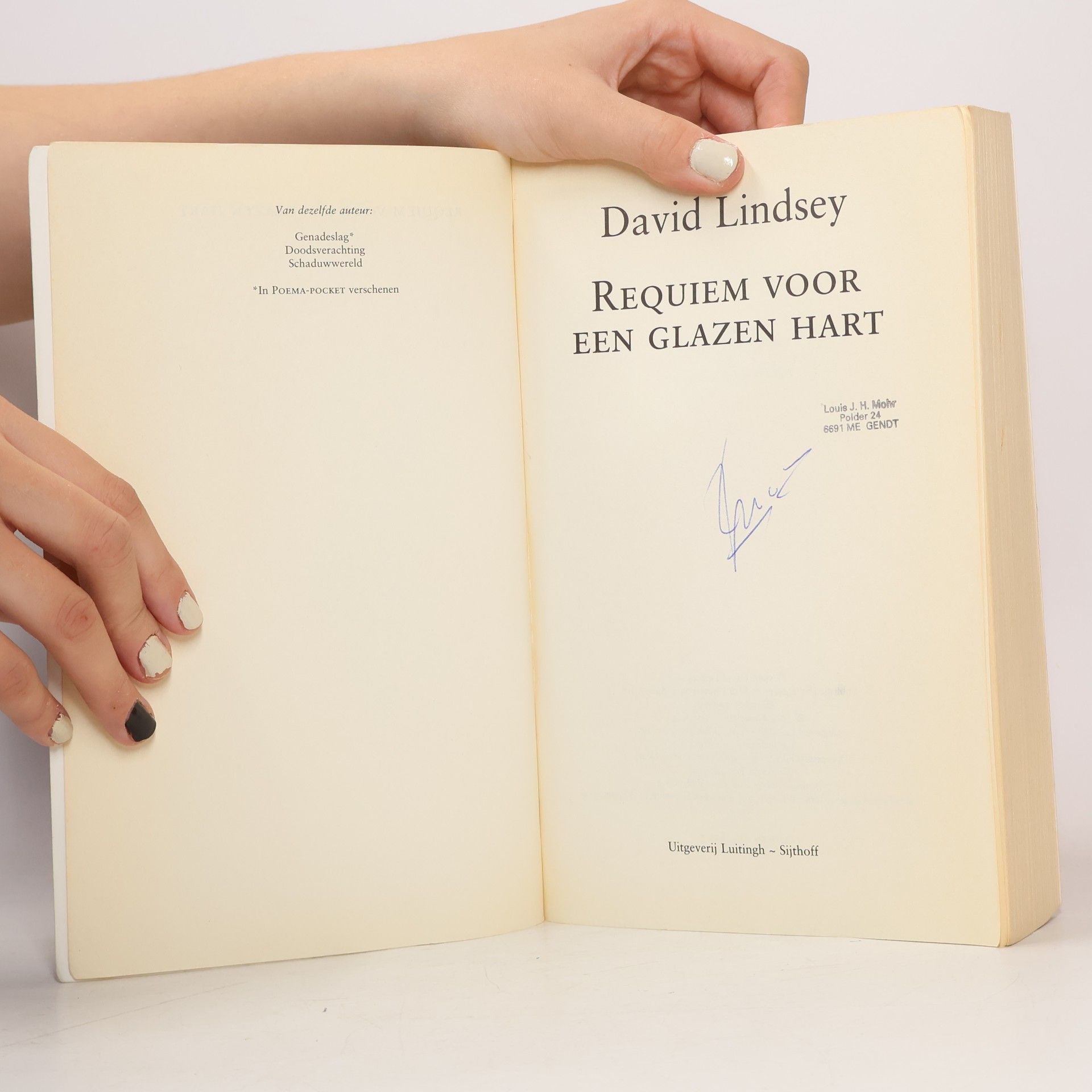 Unknown Author REQUIEM VOOR EEN GLAZEN HART