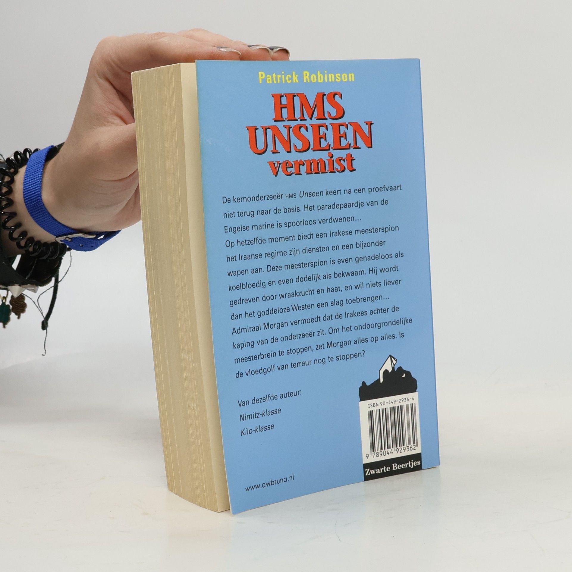 Peter Robinson HMS Unseen vermist (Zwarte beertjes, 2936)