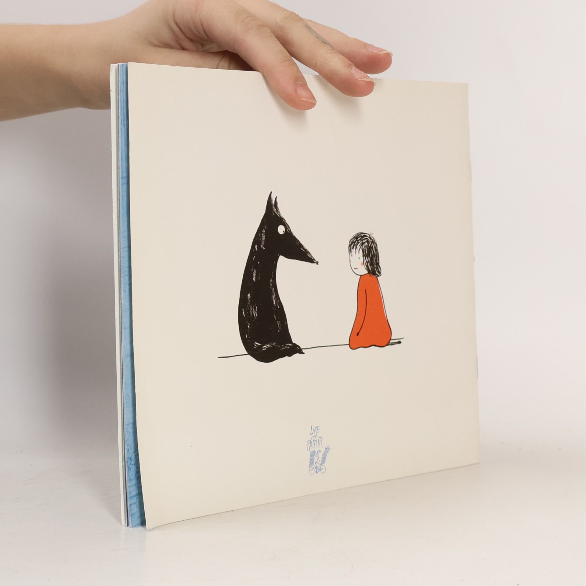 Catherine Latteux Une fillette, un loup, un point c'est tout
