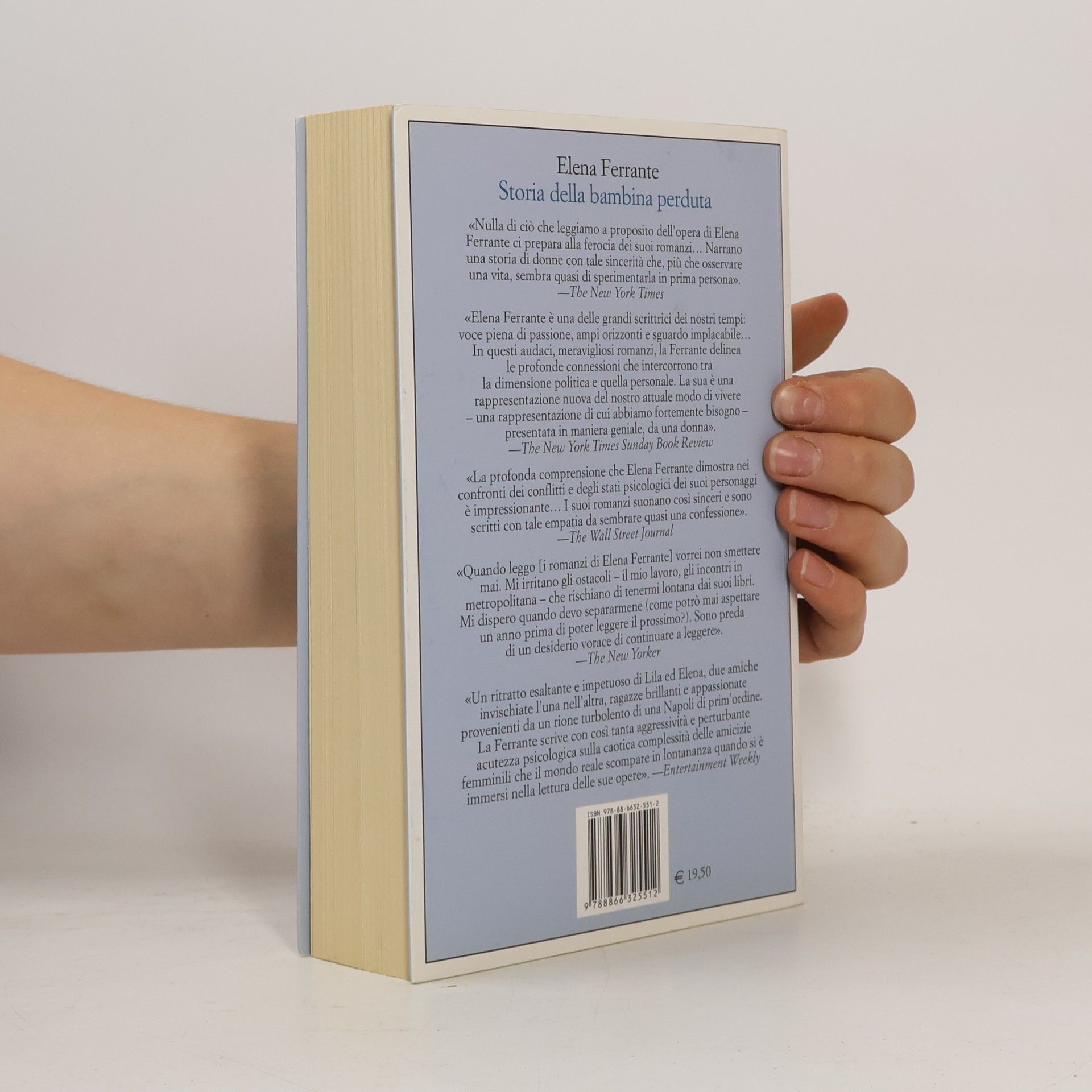 Elena Ferrante Storia della bambina perduta (L'Amica Geniale, Volume Quarto e Ultimo)