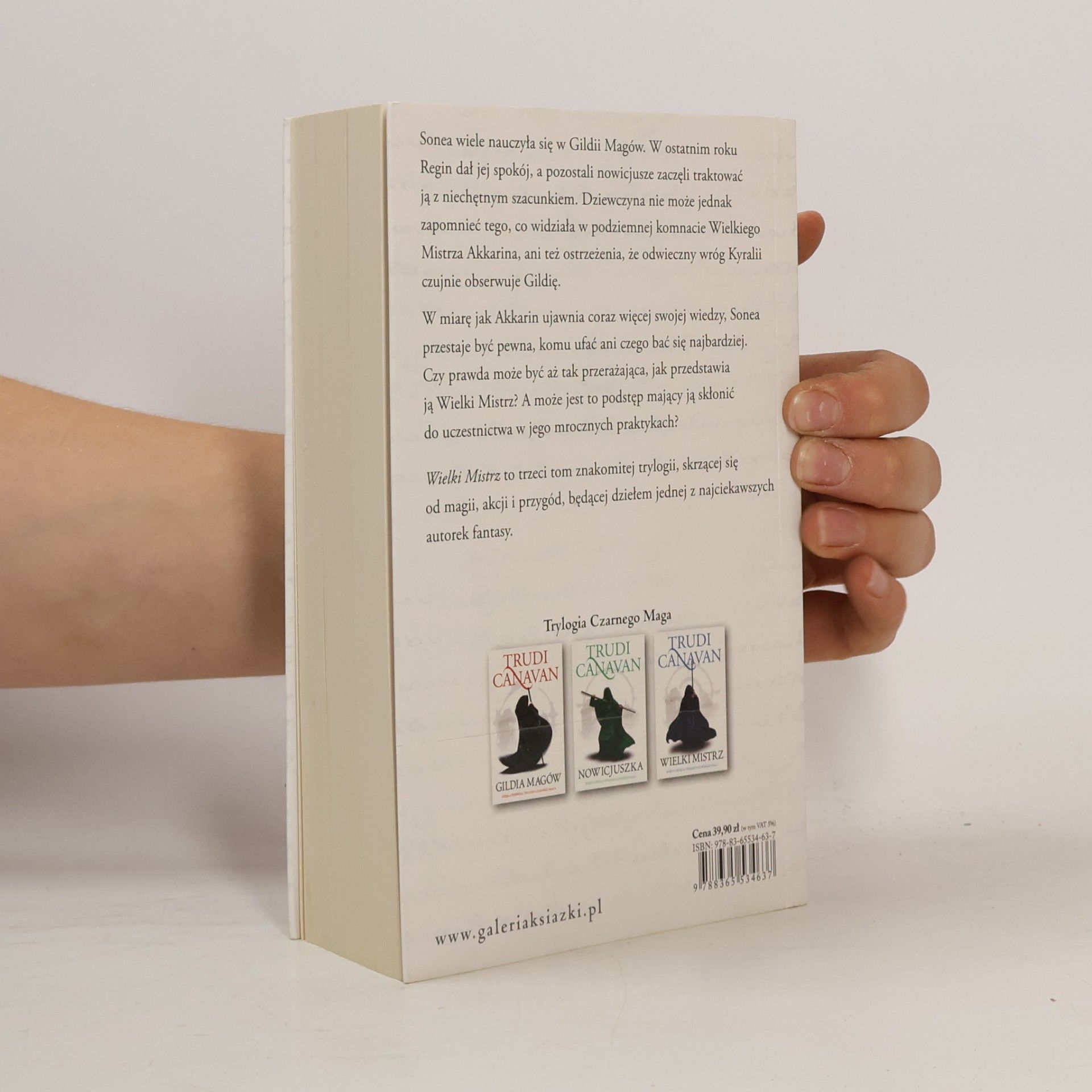 Trudi Canavan Trylogia Czarnego Maga - 3: Wielki Mistrz - Wydanie 4