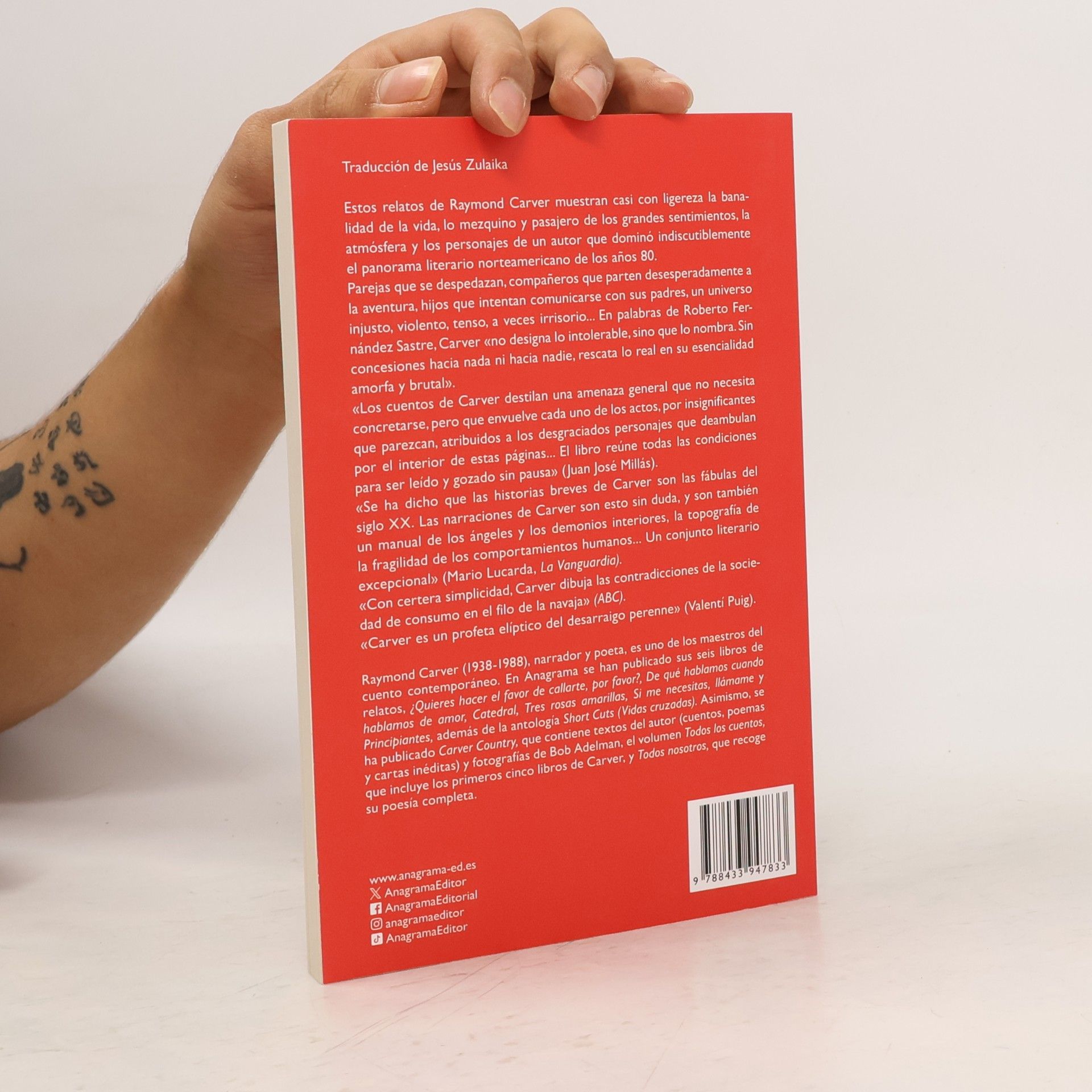 Raymond Carver Colección Compactos - 62: De qué hablamos cuando hablamos de amor